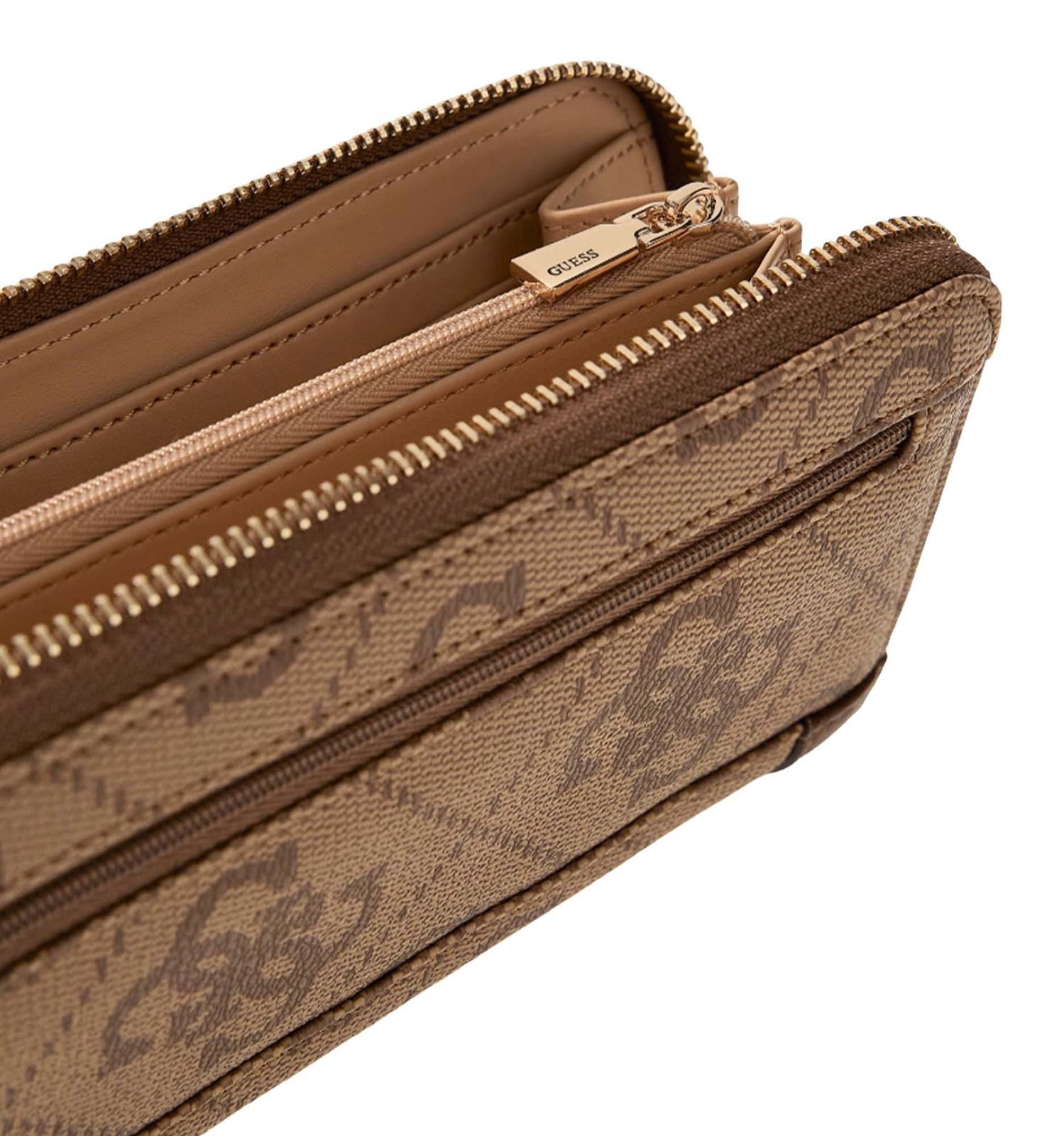 Guess Geldbörse Logo Large Zip Around Wallet günstig online kaufen