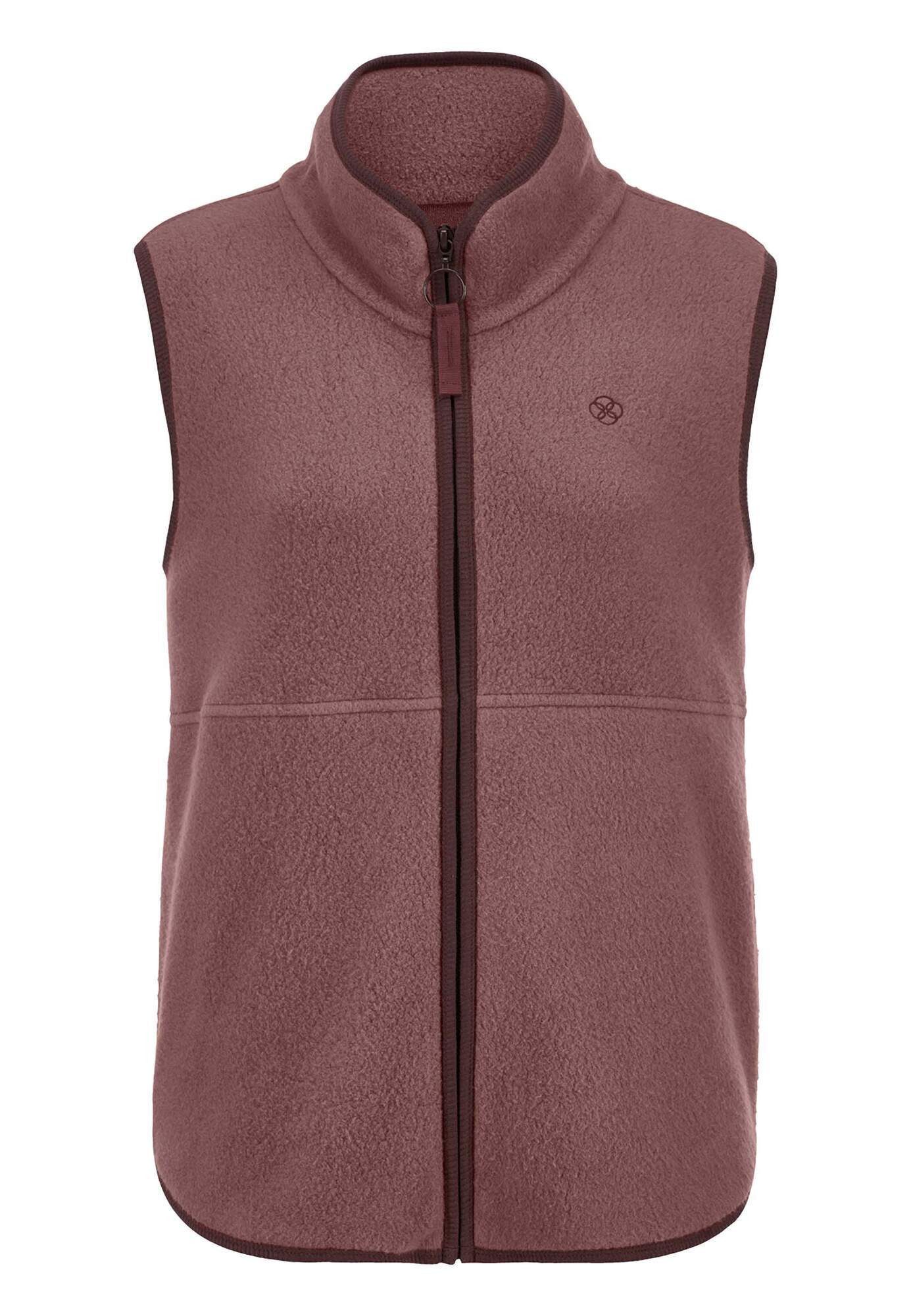 Hessnatur Fleeceweste aus reiner Bio-Baumwolle (1-tlg)