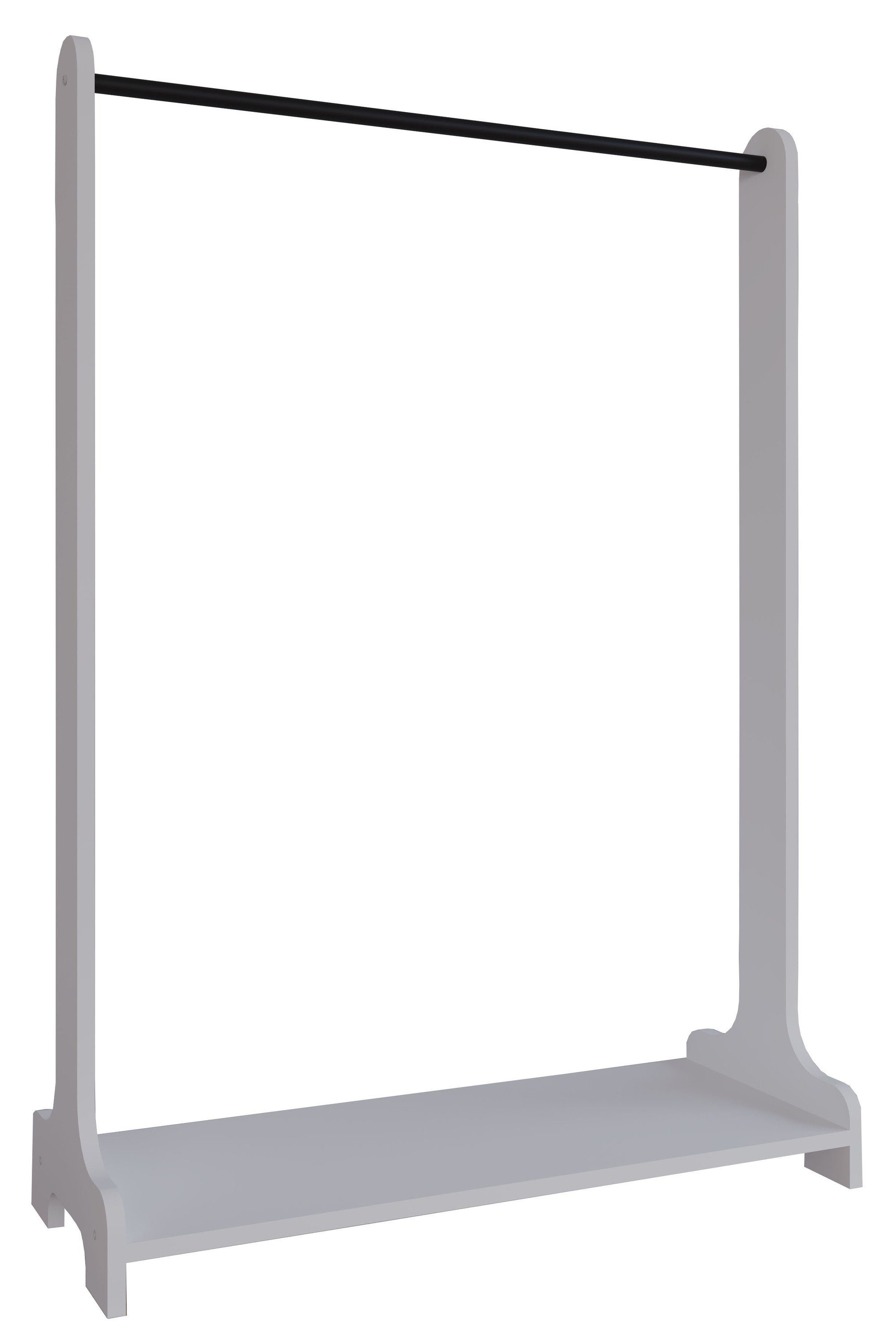 begehbarer Weiß Regal Lempu VCM M Offener Kleiderschrank (1-St) Kleiderschrank