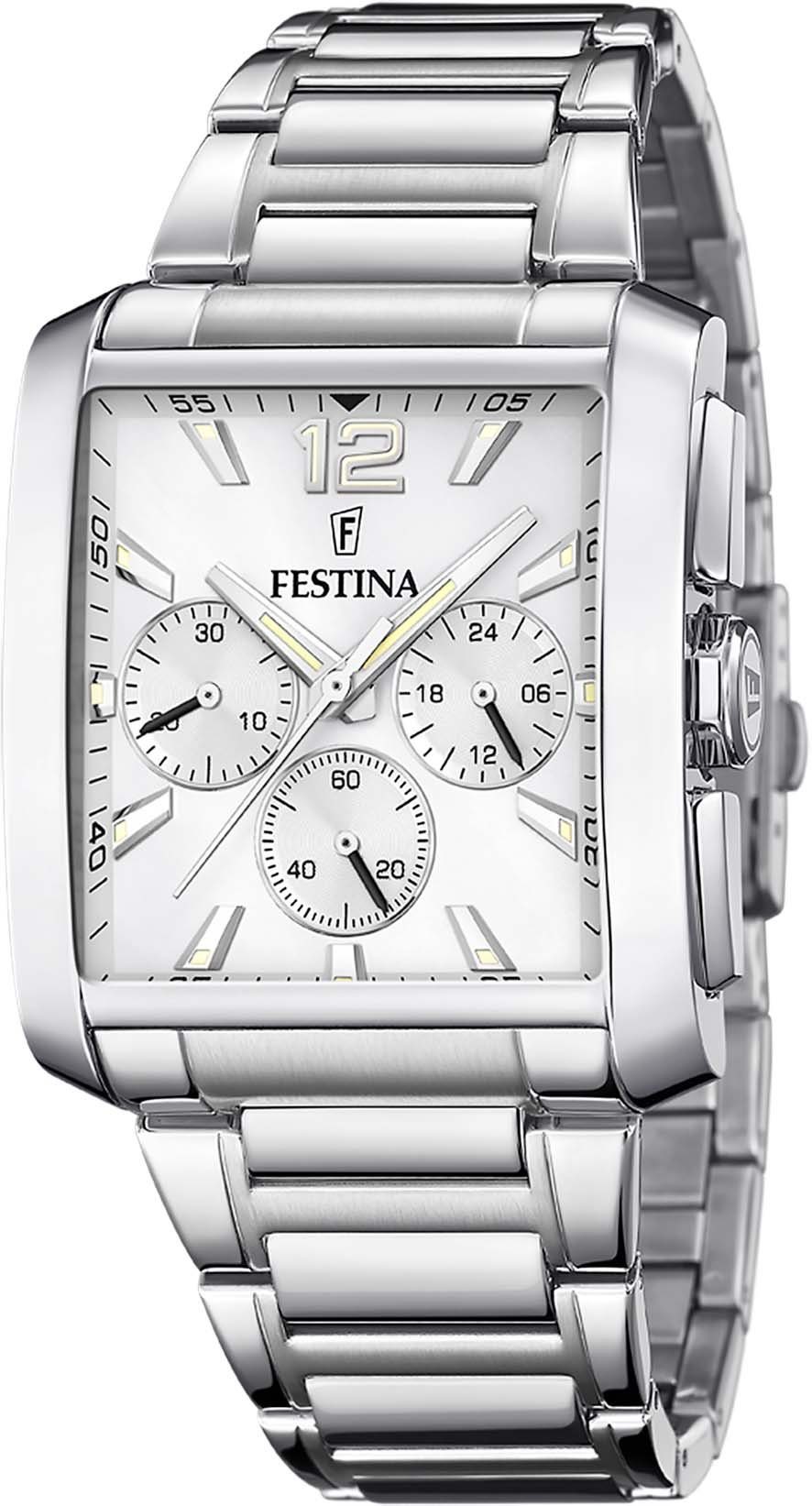 Festina Chronograph F20635/1, Armbanduhr, Quarzuhr, Herrenuhr, Stoppfunktio günstig online kaufen