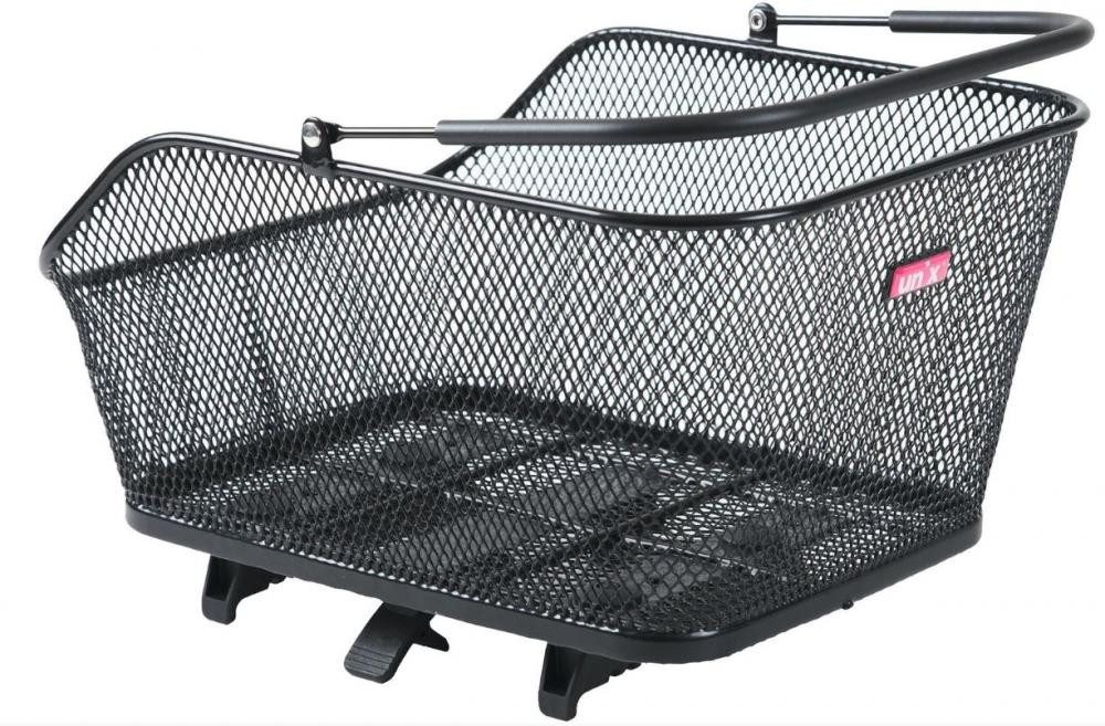 Unix Fahrradkorb Unix Korb Fabrice Topklip Schwarz 40x31x21 cm