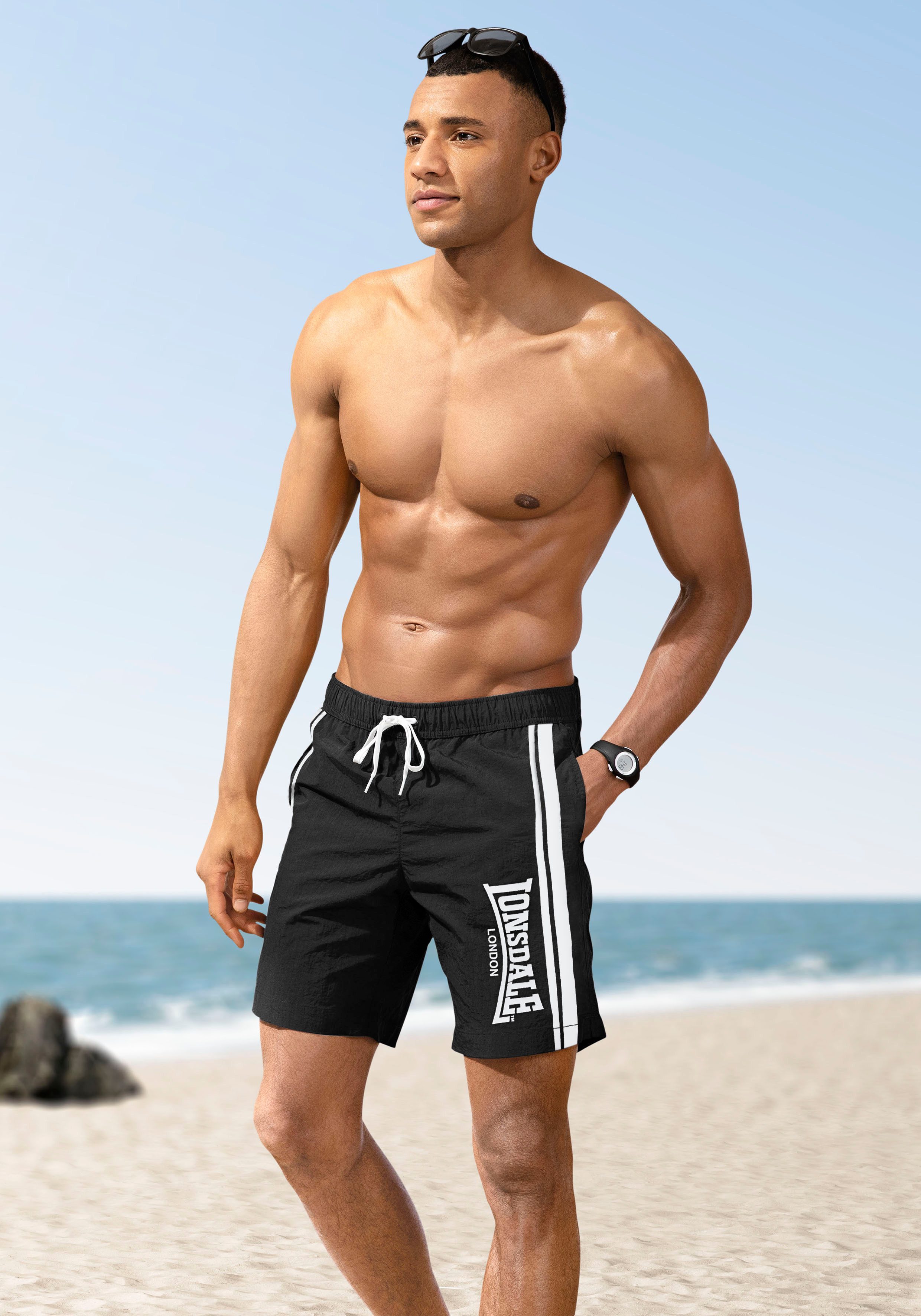 Lonsdale Shorts TAMESIDE Badeshorts mit elastischem günstig online kaufen