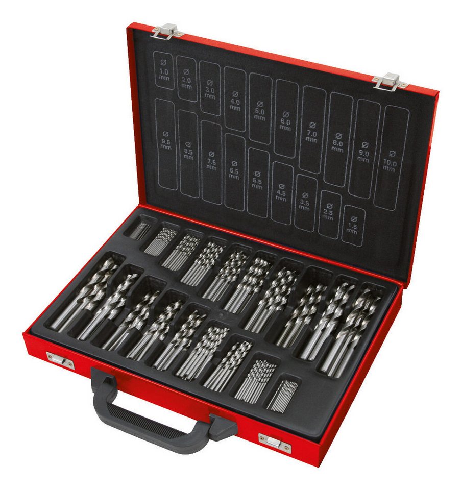 Thumbnail - KS Tools Spiralbohrer, (170-tlg), HSS-G Co 5 Satz, 170-teilig, 1-10 mm