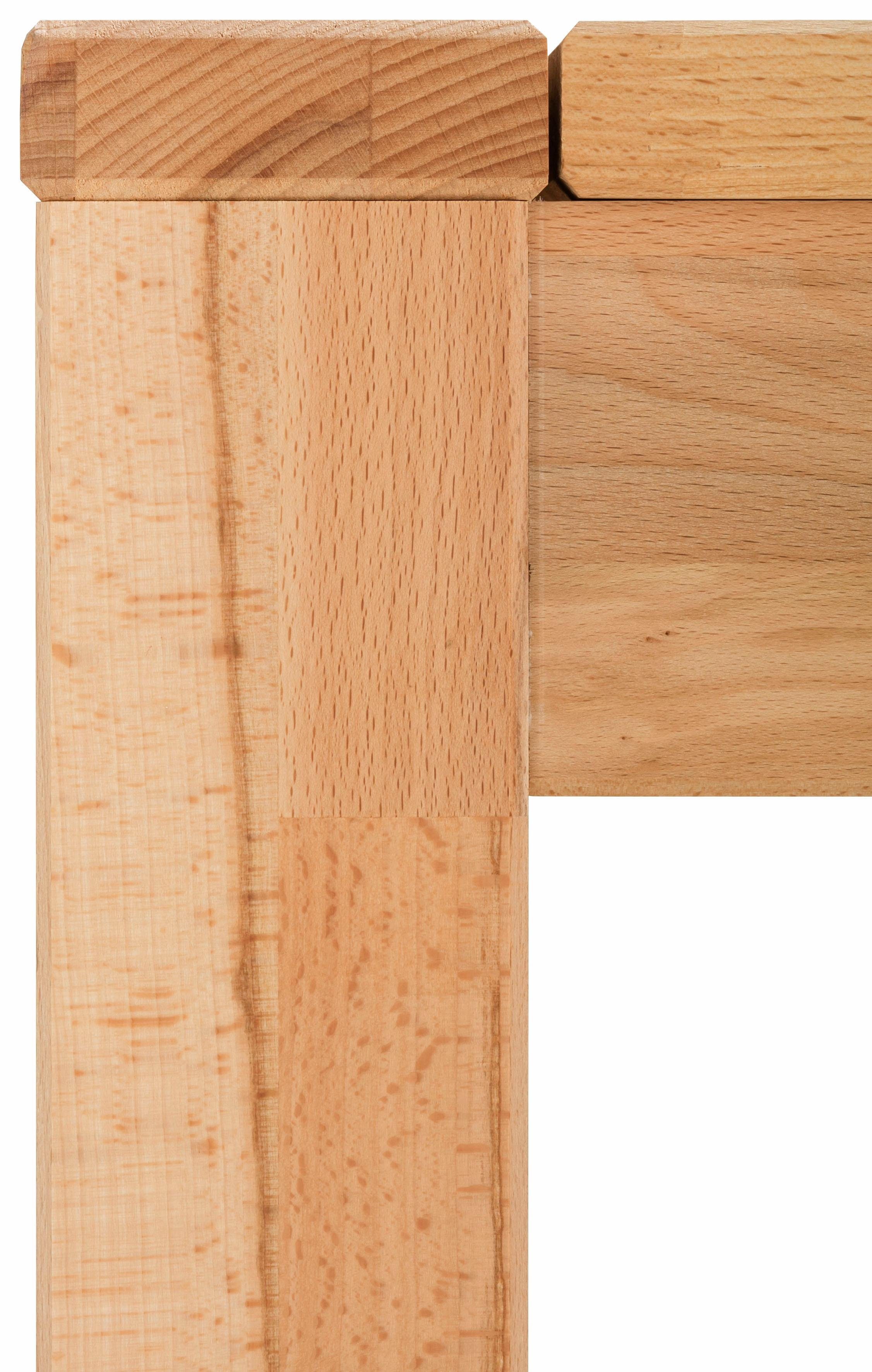 VOGL Möbelfabrik Schreibtisch Toronto, Bürotisch, aus Massivholz, oder Echtholzfurnier, In 2 Breiten, 180 cm und 140 cm