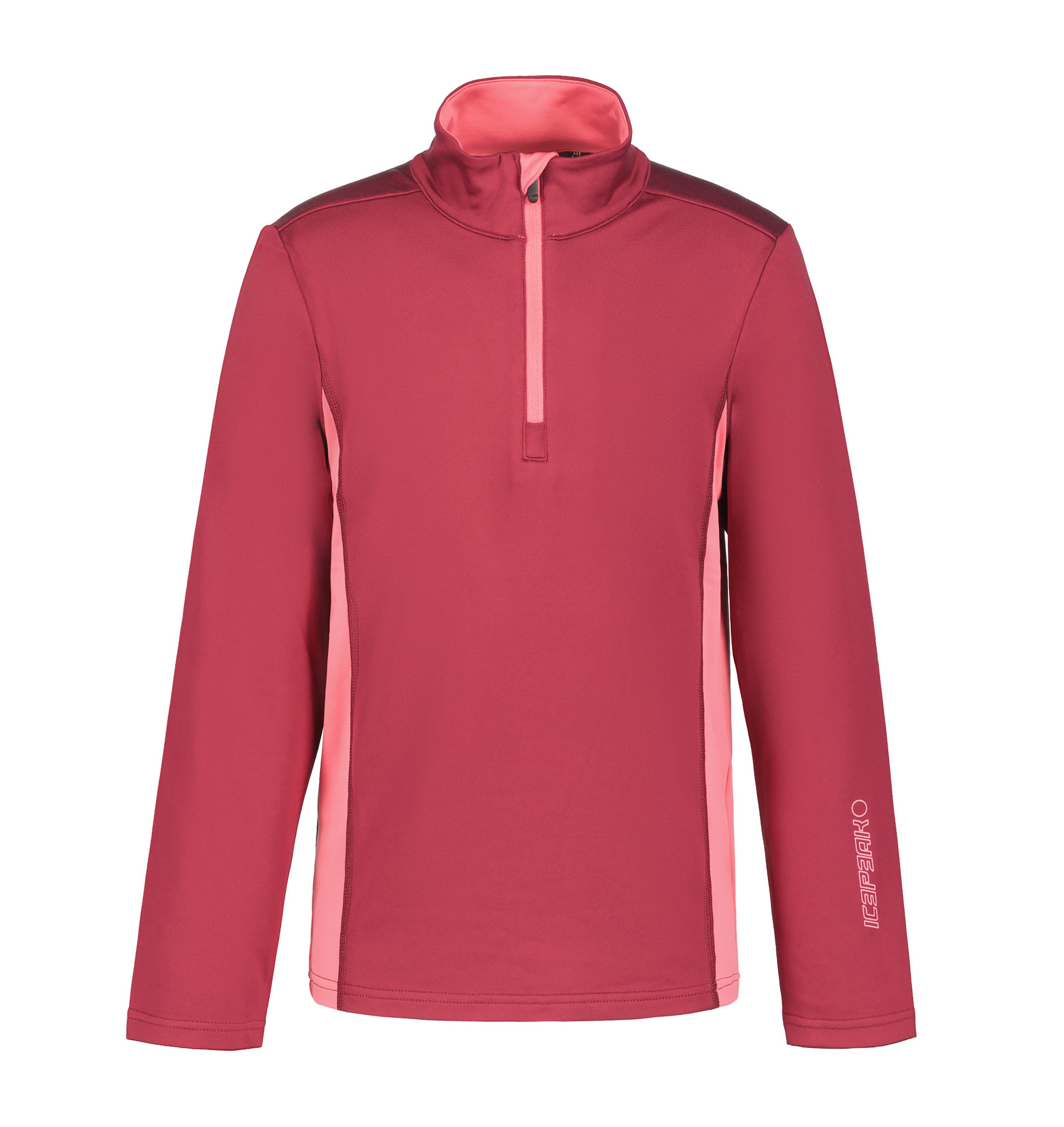 Icepeak Fleecepullover ICEPEAK FLEMINTON JR für Kinder und Jugendliche, mit Reißverschluss vorn, pflegeleicht