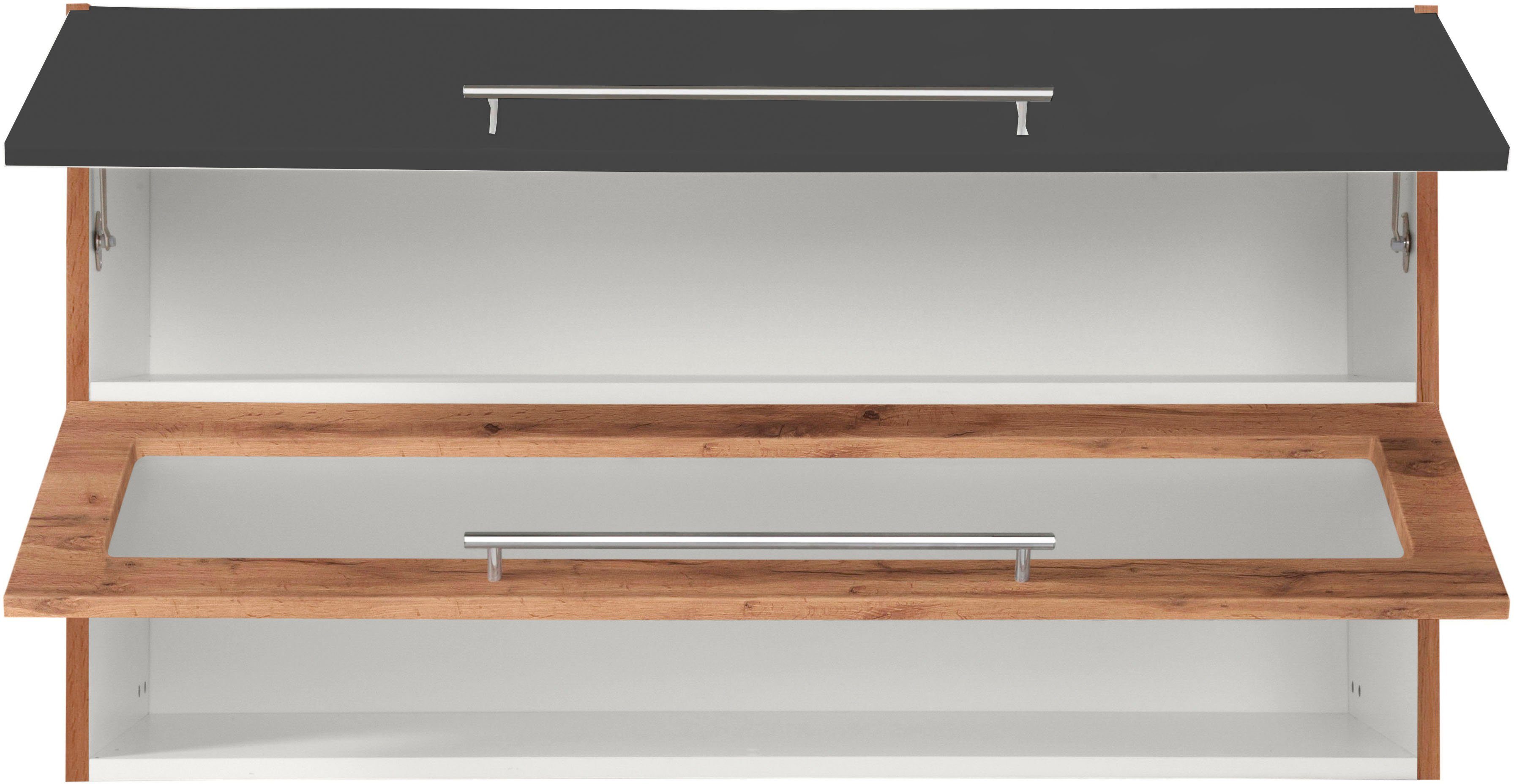 KOCHSTATION Klapphängeschrank KS-Wien Breite 100 cm – Bild 3 von 5