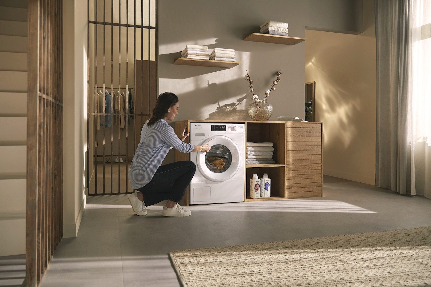 Miele Waschmaschine WSB363 WPS PWash&8kg, 8 kg, 1400 U/min, Getestet auf 20 Jahre perfekte Wäschepflege, 25 Jahre Motorgarantie – Bild 5 von 5