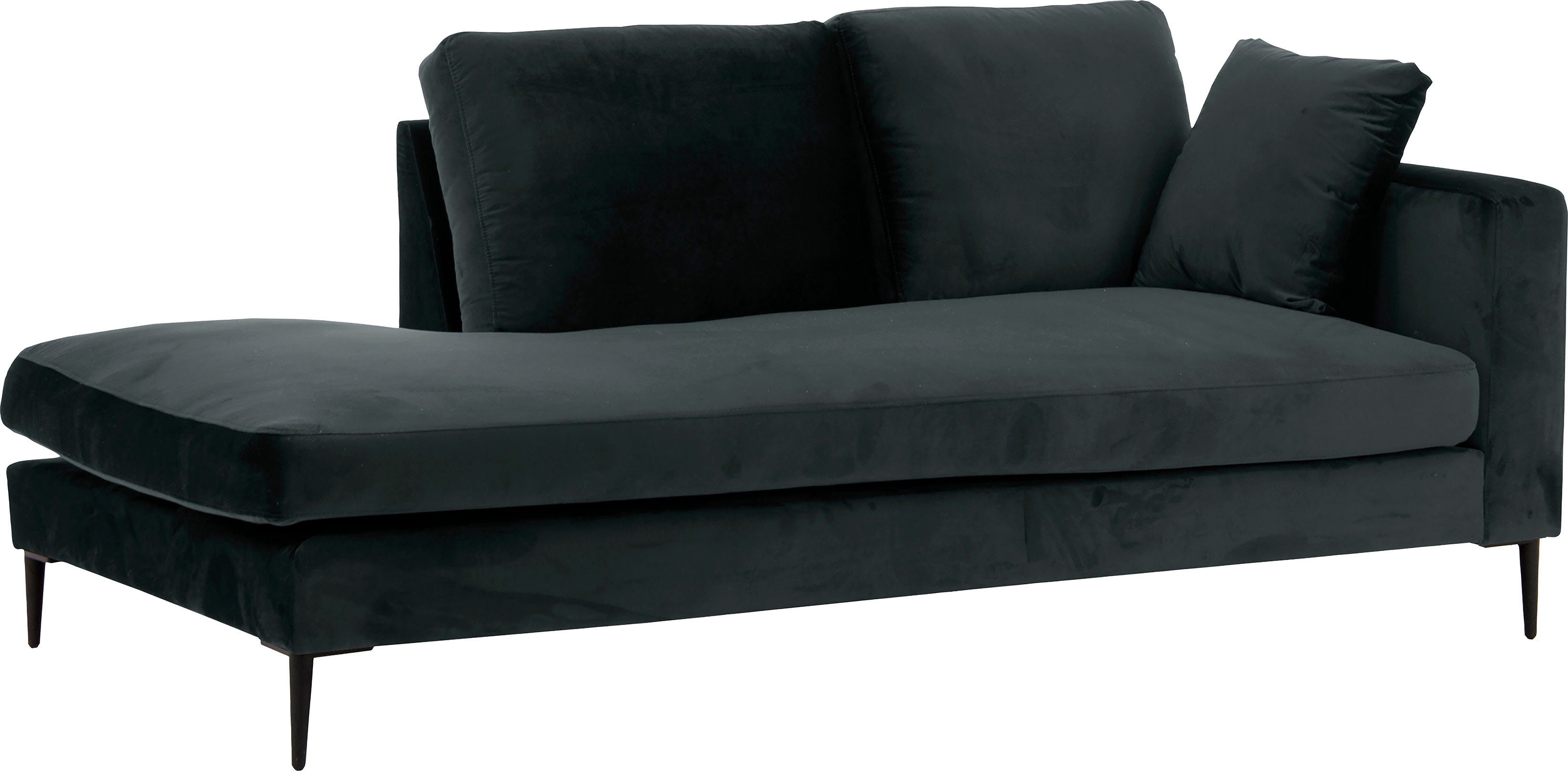Leonique Recamiere "Cozy Chaiselongue, Maße B/T/H: 195/97/80 cm", mit losen günstig online kaufen