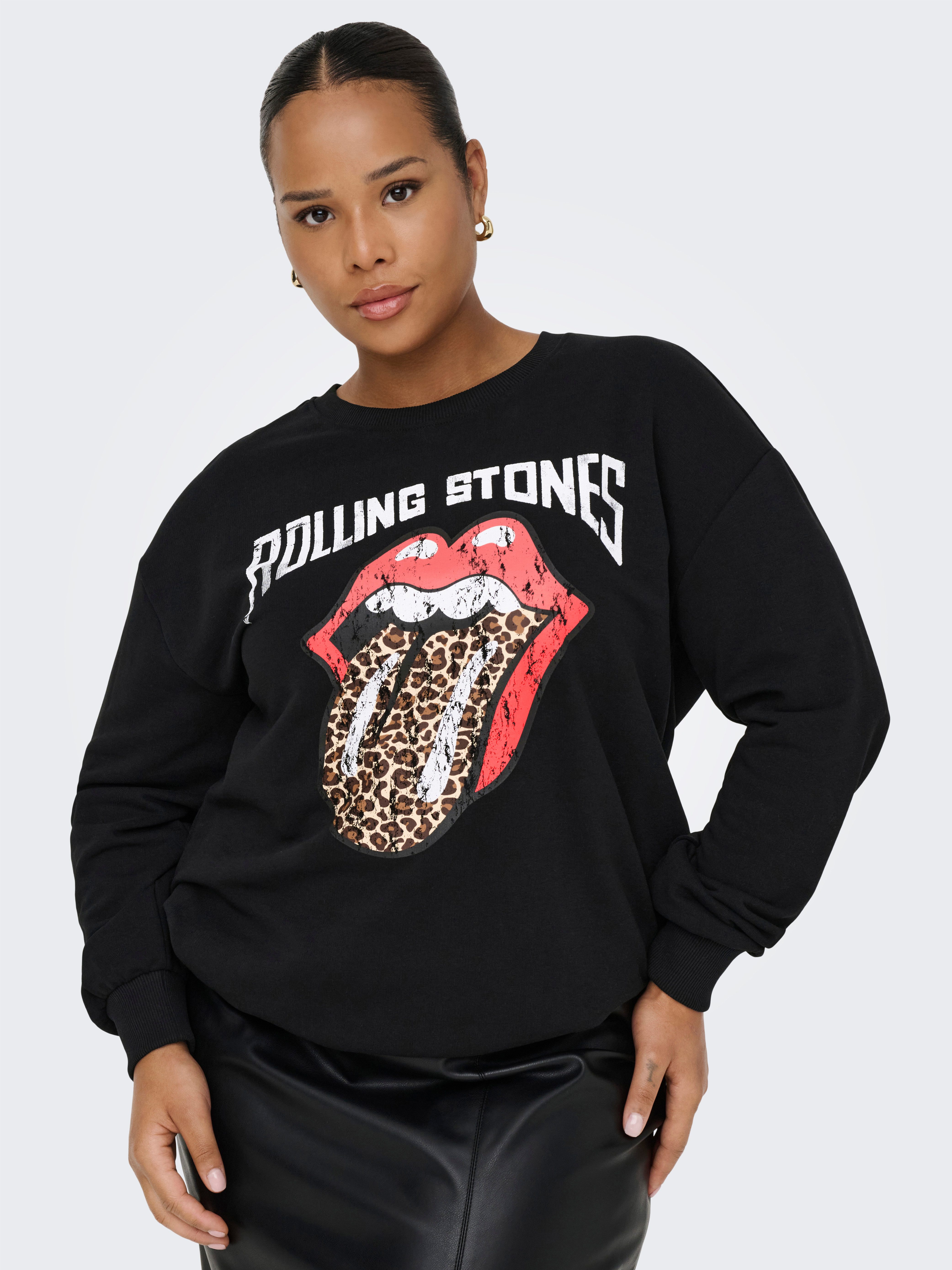 ONLY CARMAKOMA Sweatshirt CARROLLI L/S O-NECK günstig online kaufen