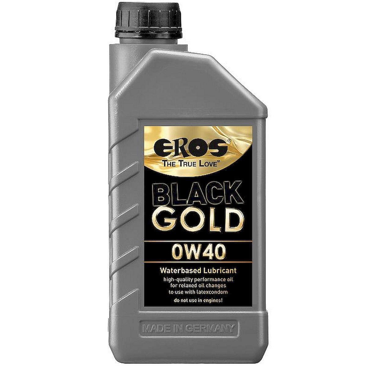 Gleitgel EROS Black Gold 0W40 Waterbased Lubricant - Kanister 1000 ml
