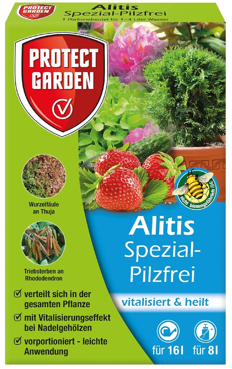 Pflanzen-Pilzfrei Protect Garden Alitis Spezial-Pilzfrei Vitalisiert und heilt 4 x 10 g