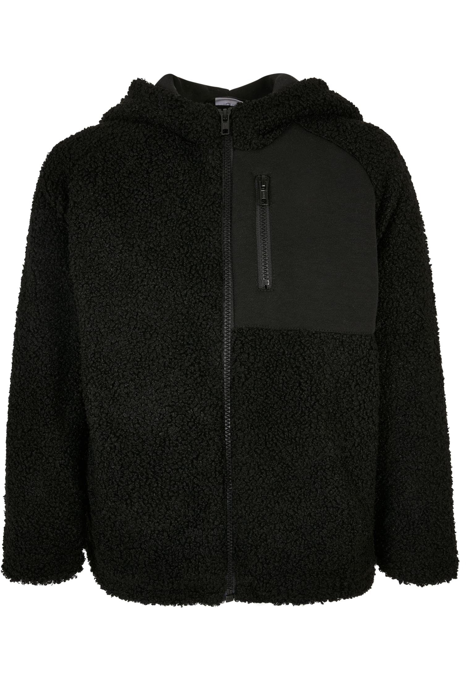 Boys CLASSICS (1-St) Zip Herren Sherpa Hooded Winterjacke URBAN Jacket