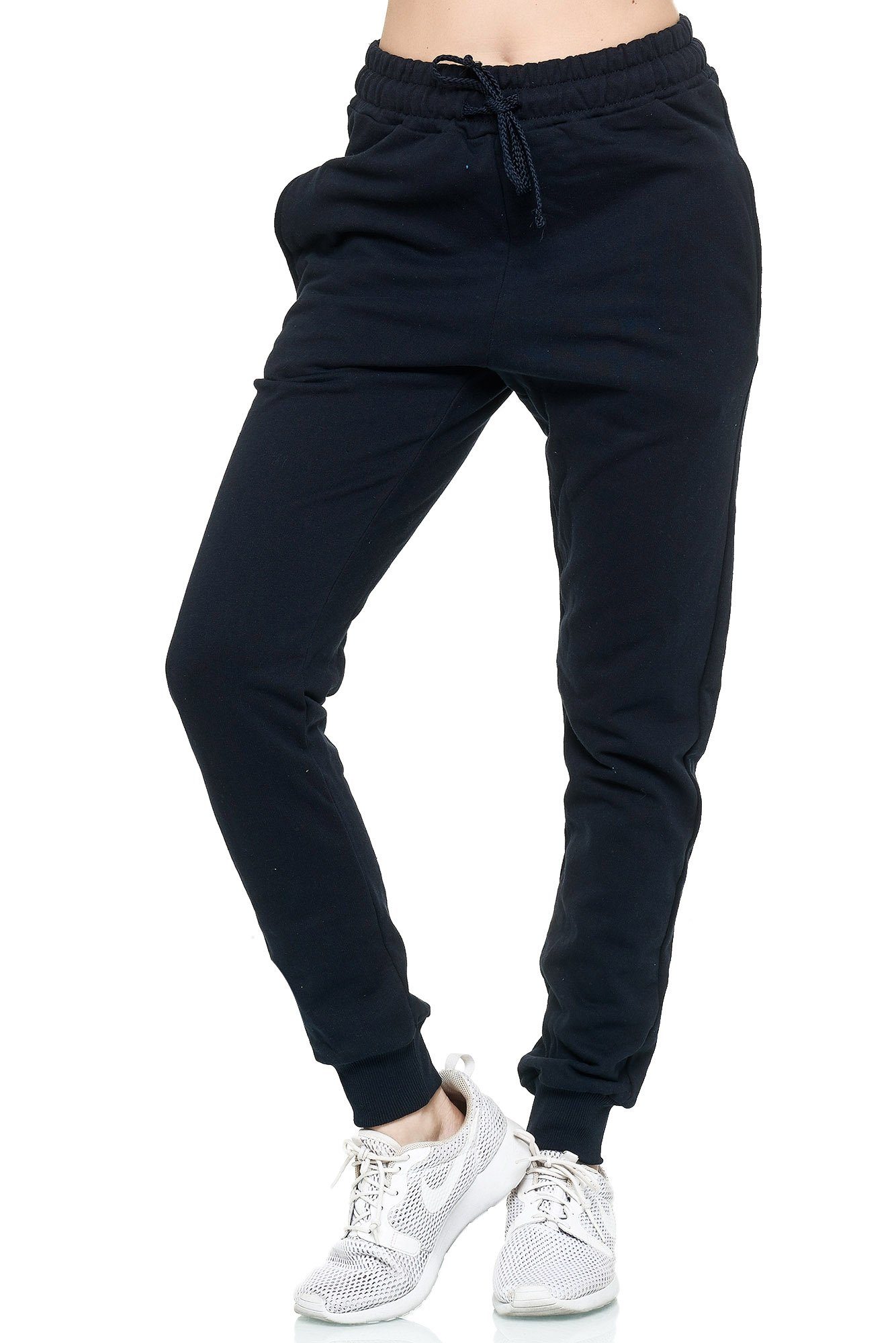 Jogginghose Damen Jogginghose, Freizeithose, Unicolor, x240