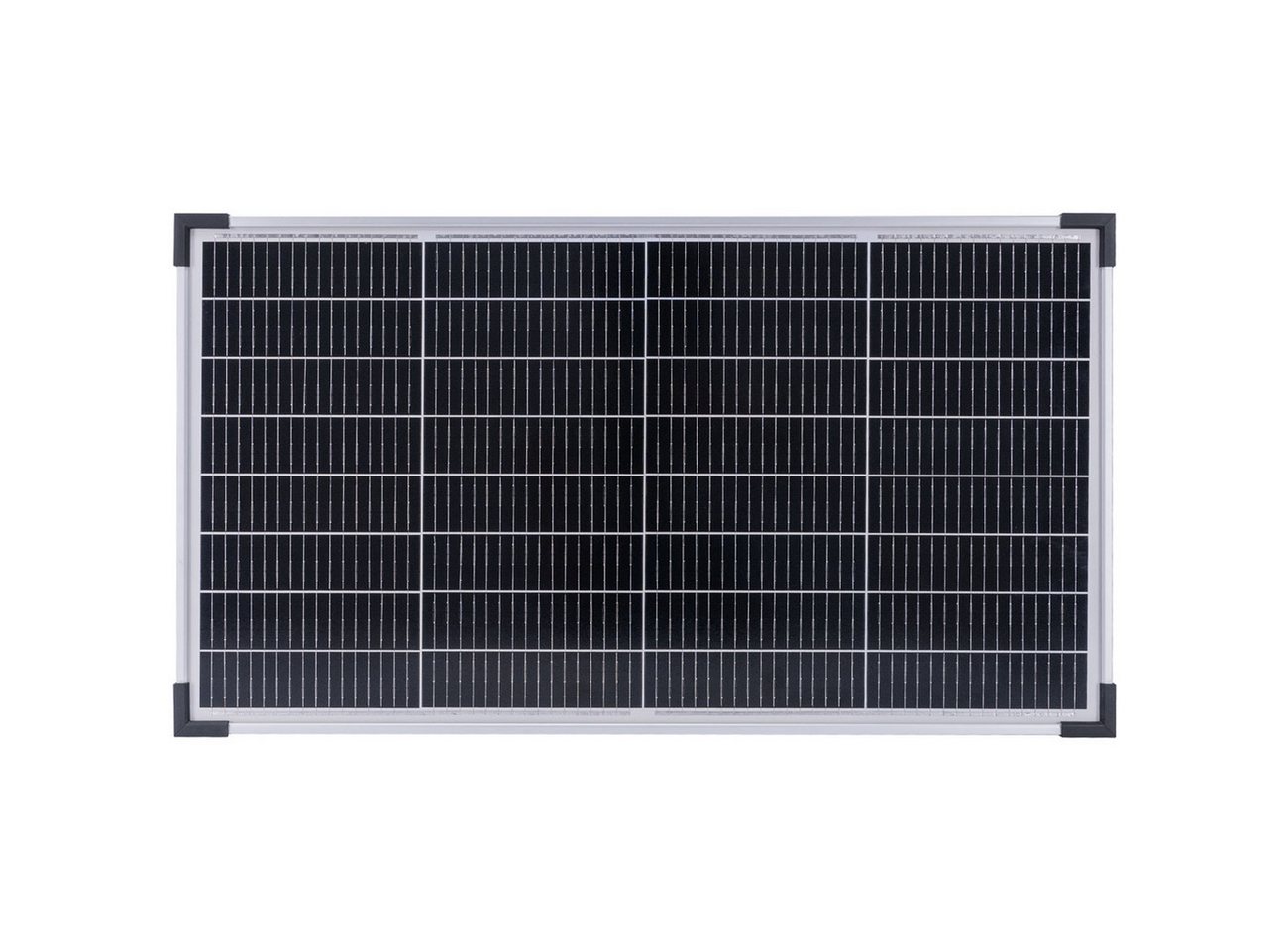 Casativo Solarmodul 60W Mobiles Solarpanel mit 32 M10-Zellen IP65 4,12 kg Metall, 60W Solarpanel 12V IP65 wetterfest 77x42,5 cm mobil einsetzbar 4,1kg