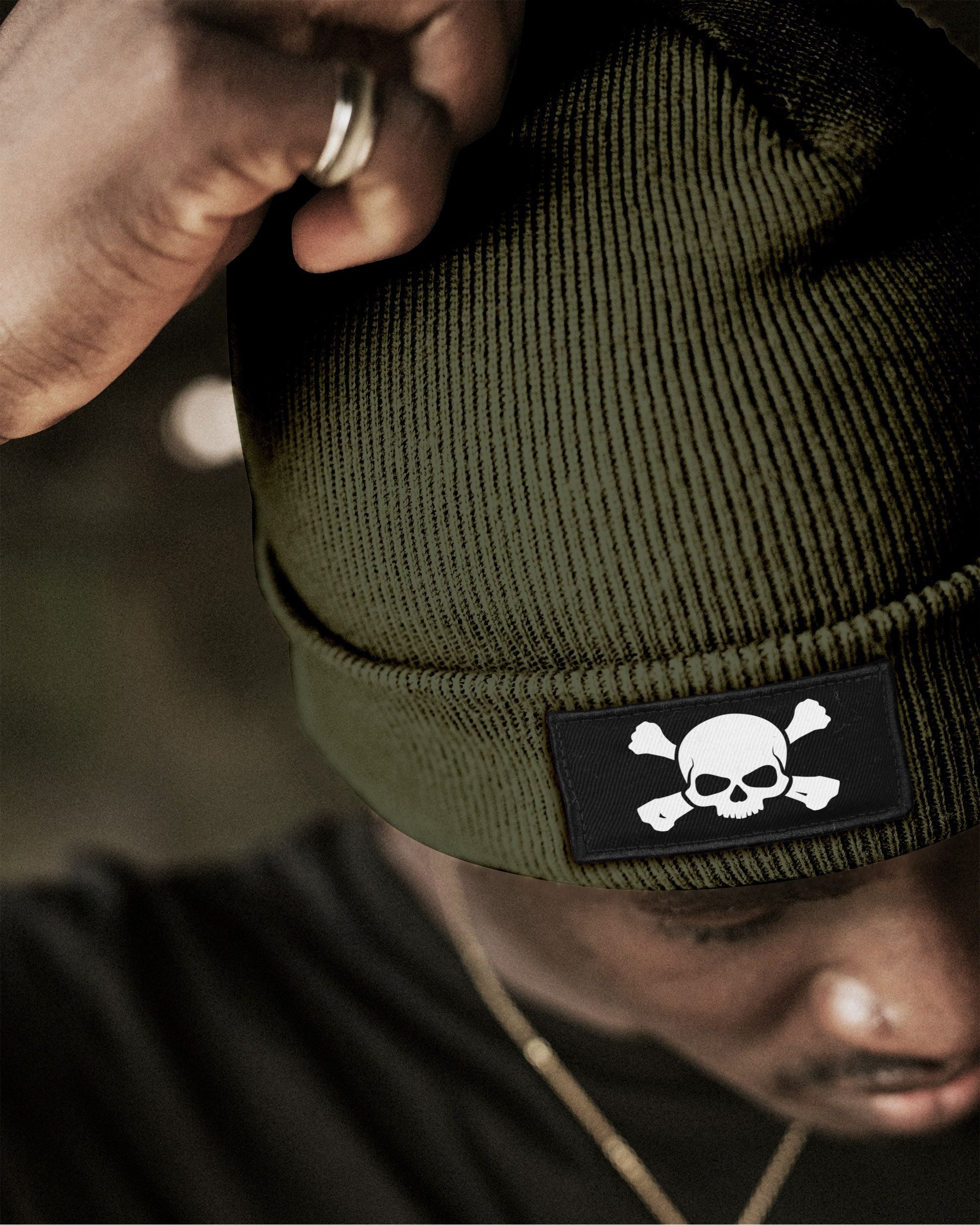 Neverless Strickmütze Herren Beanie Wintermütze mit günstig online kaufen