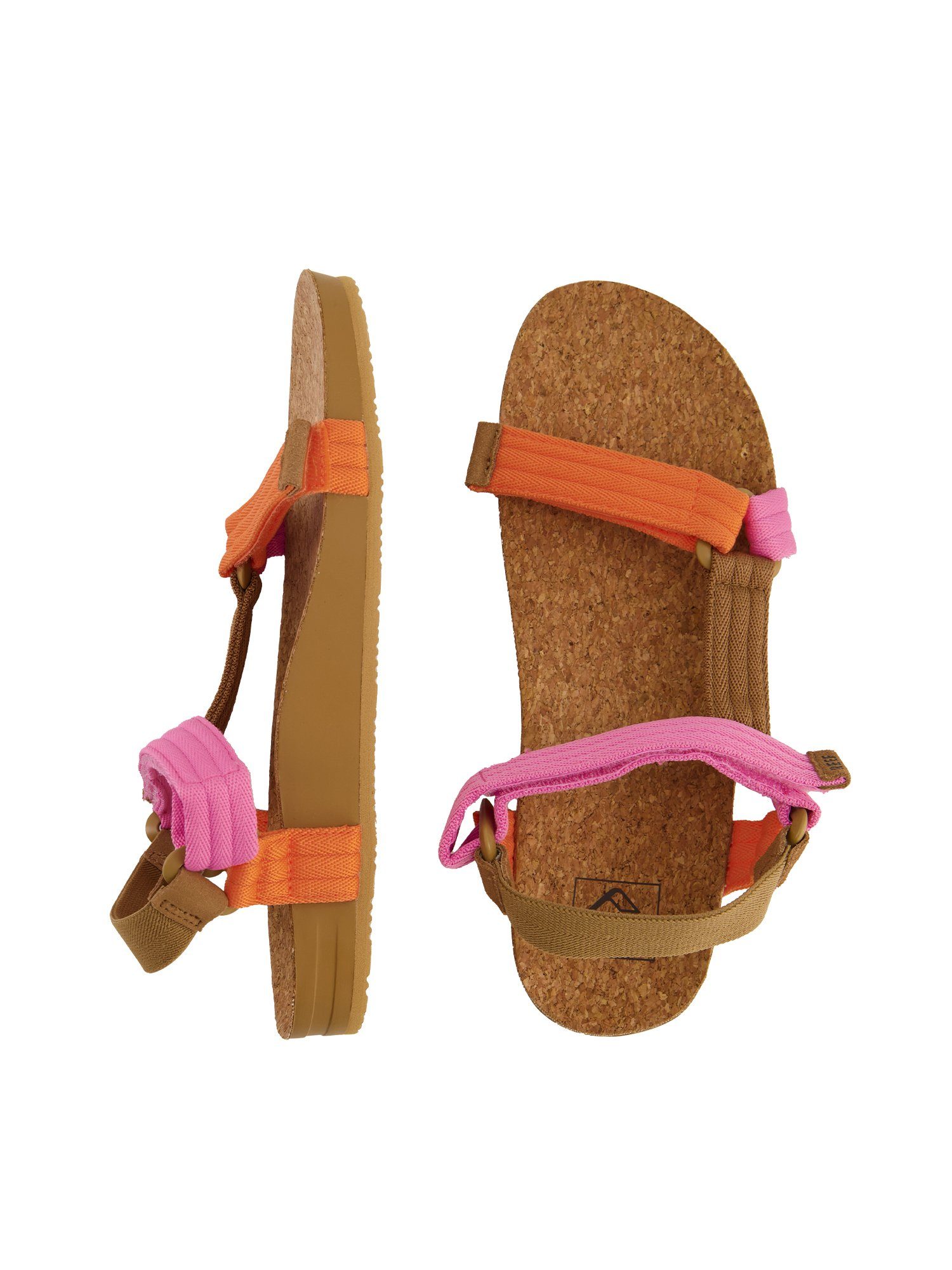 aus Malibu Reef und Kork mit Fußgewölbeunterstützung Komfortsandalen (1-tlg) Fußbett Rem Trekkingsandale Smoothie Cushion