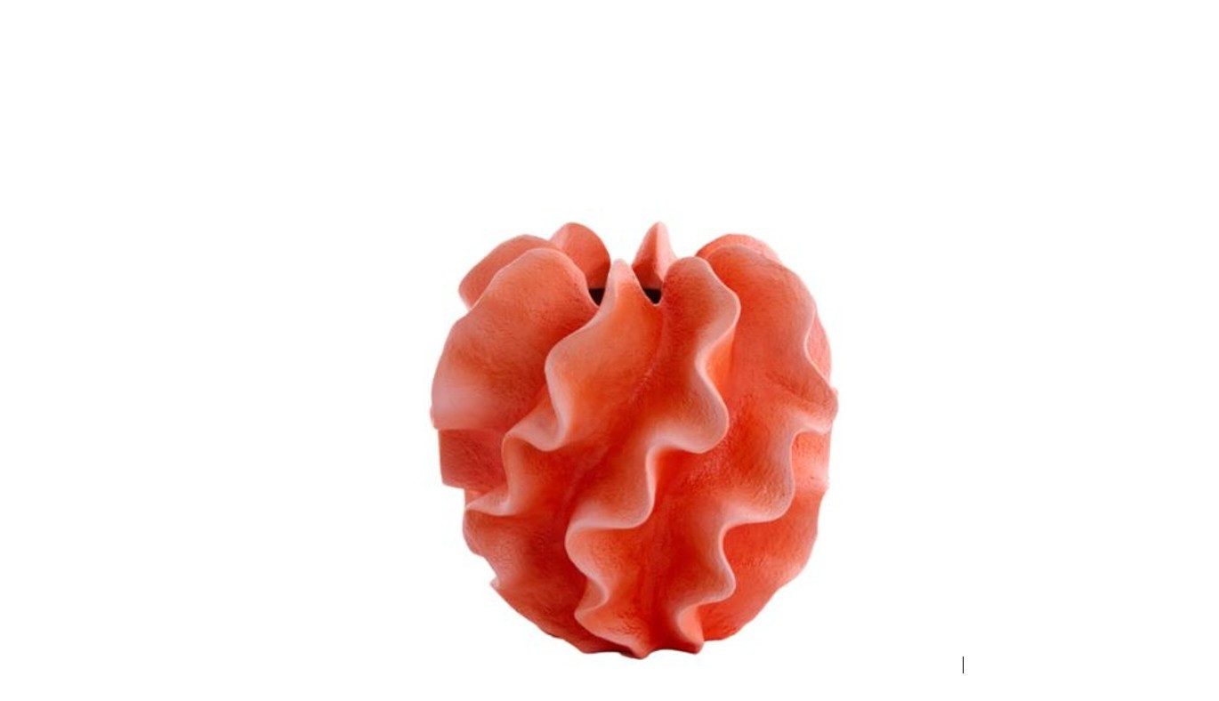 Light & Living Dekovase Sharuna Vase Farbe koralle