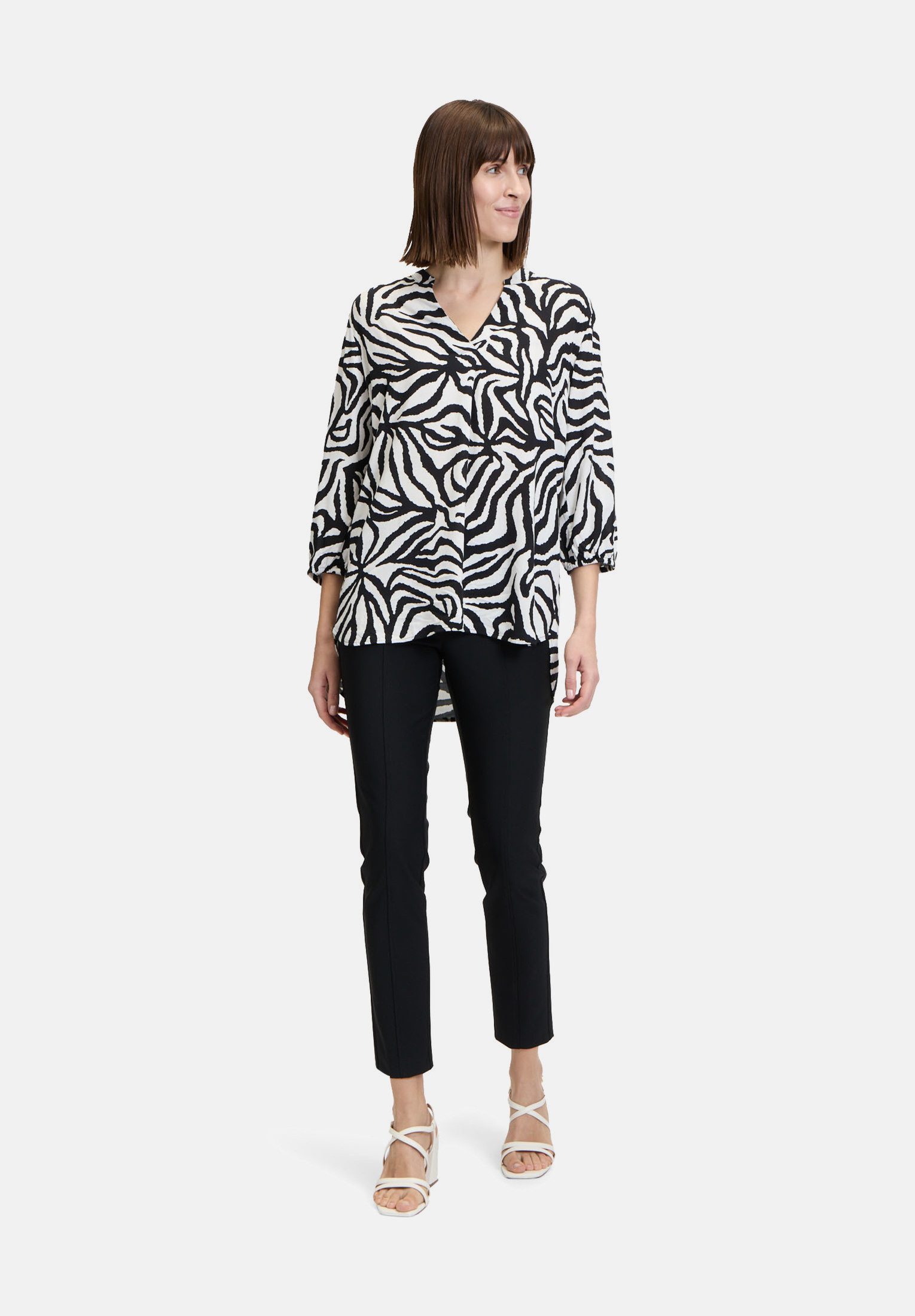 Betty Barclay Bügelfaltenhose Damen Slim Fit Material