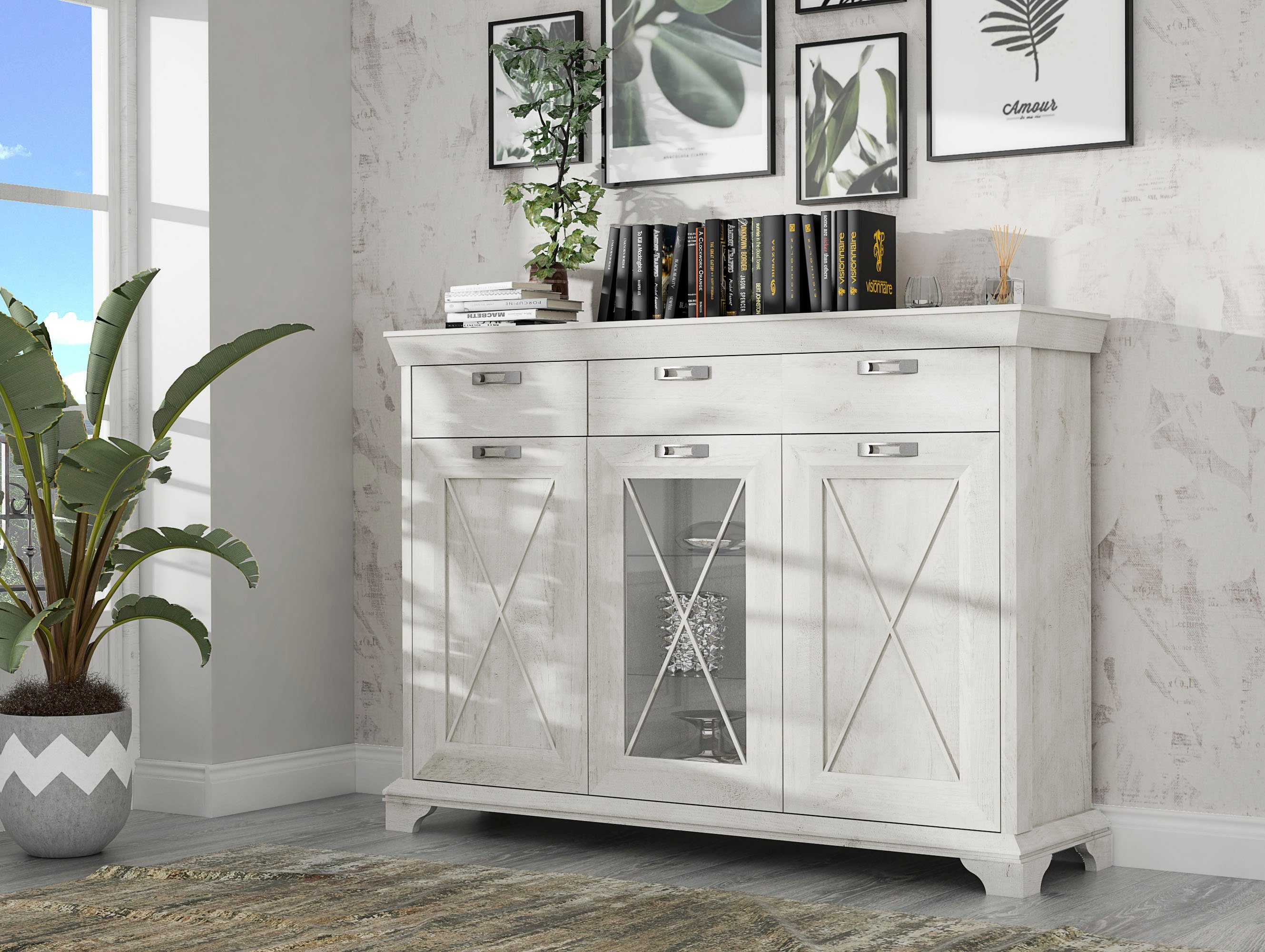 FORTE Sideboard "Kashmir", Breite 177 cm günstig online kaufen