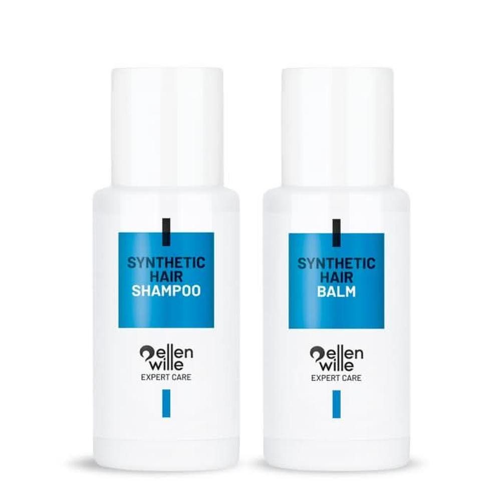 Ellen Wille Haarpflege-Set Ellen Wille Reiseset / Travel Set synthetic 50ml, Reiseset für Kunsthaar, 2-teilig ideal für Handgepäck