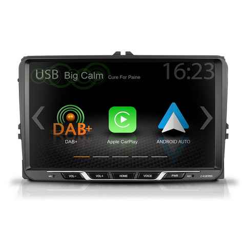 Zenec Z-E2055 2DIN Autoradio Bluetooth DAB Android CarPlay für VW Seat Skoda Autoradio