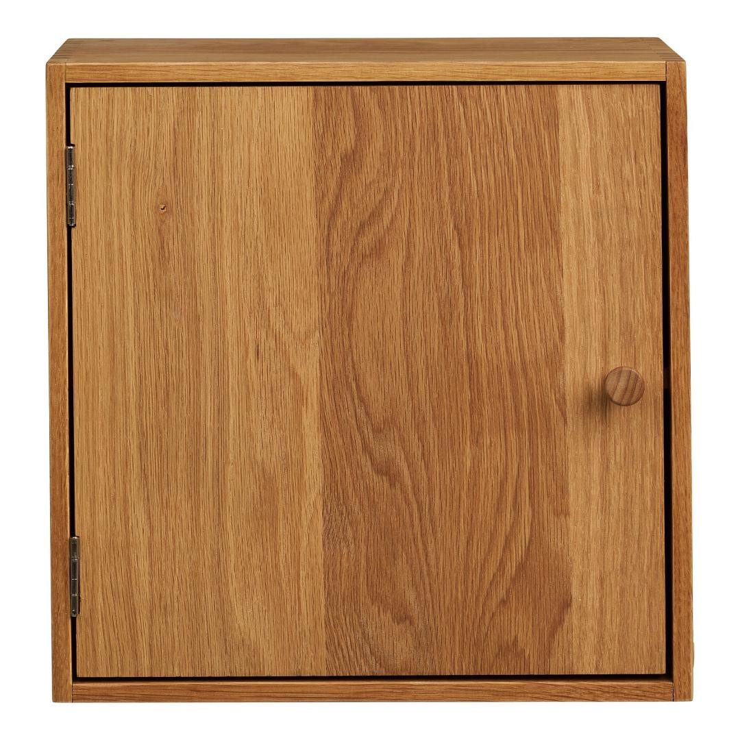 House Nordic Regal Mina Wandregal 1 Tür Eiche.