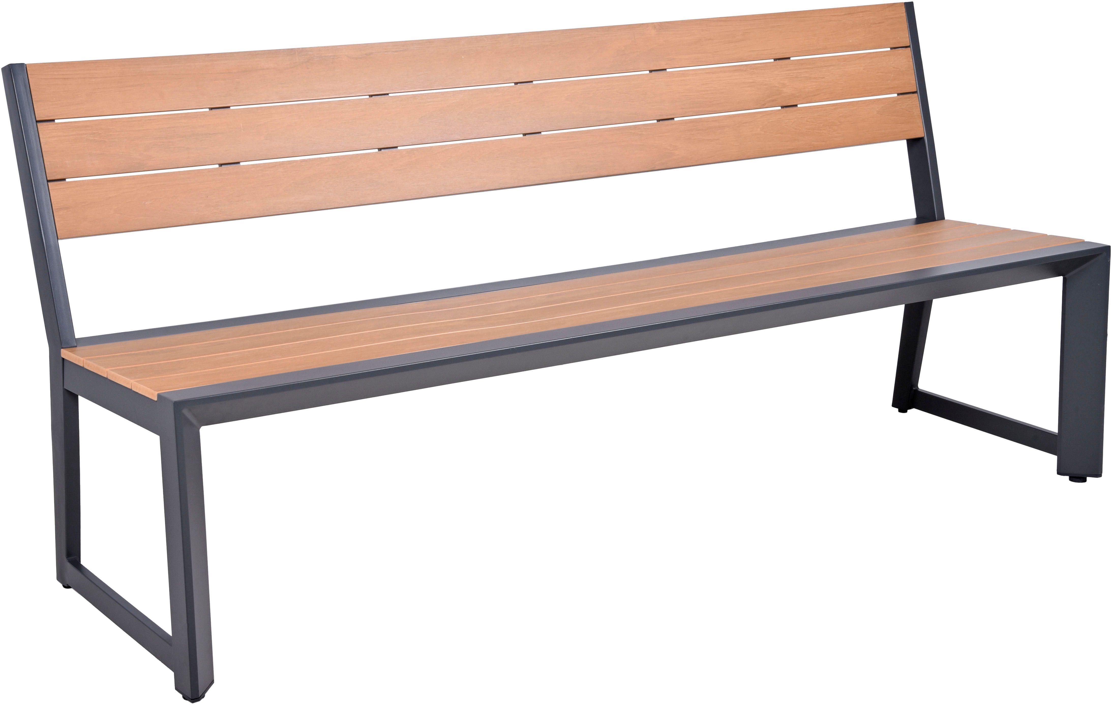 Garden Pleasure Sitzbank SILEA, ohne Armlehnen