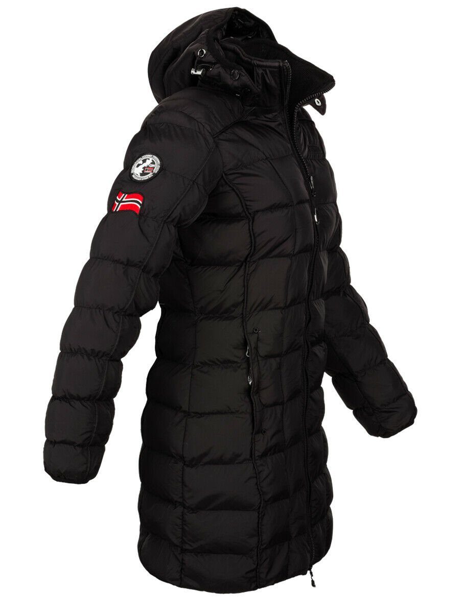 Geographical Norway Steppjacke Damen Winter Jacke Mantel Parka Steppjacke Steppmantel Wintermantel – Bild 5 von 5