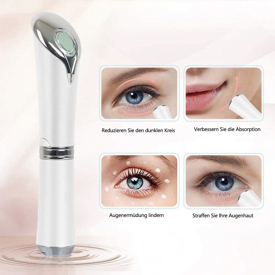 Haushalt Augenpflege BEARSU Augenpflege-Set Augenmassagegerät rot blau Licht Jade Augenpflege,Elektrisches Augenmassagegerät Vib