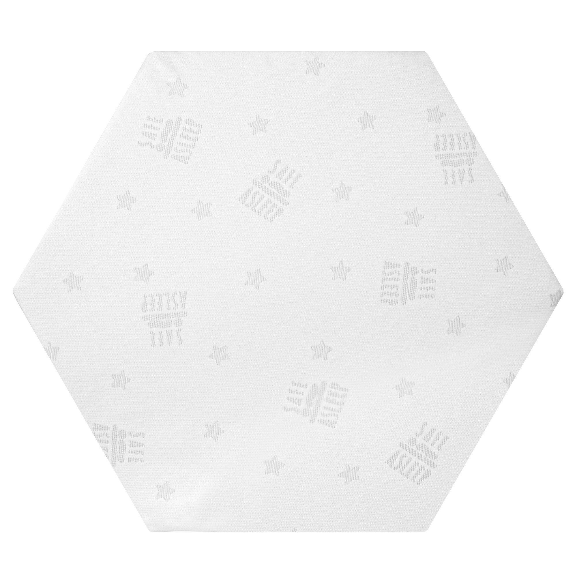 Laufgitter-Matratze safe asleep®, roba®, 4 cm hoch, für 6-eckige Laufgitter günstig online kaufen