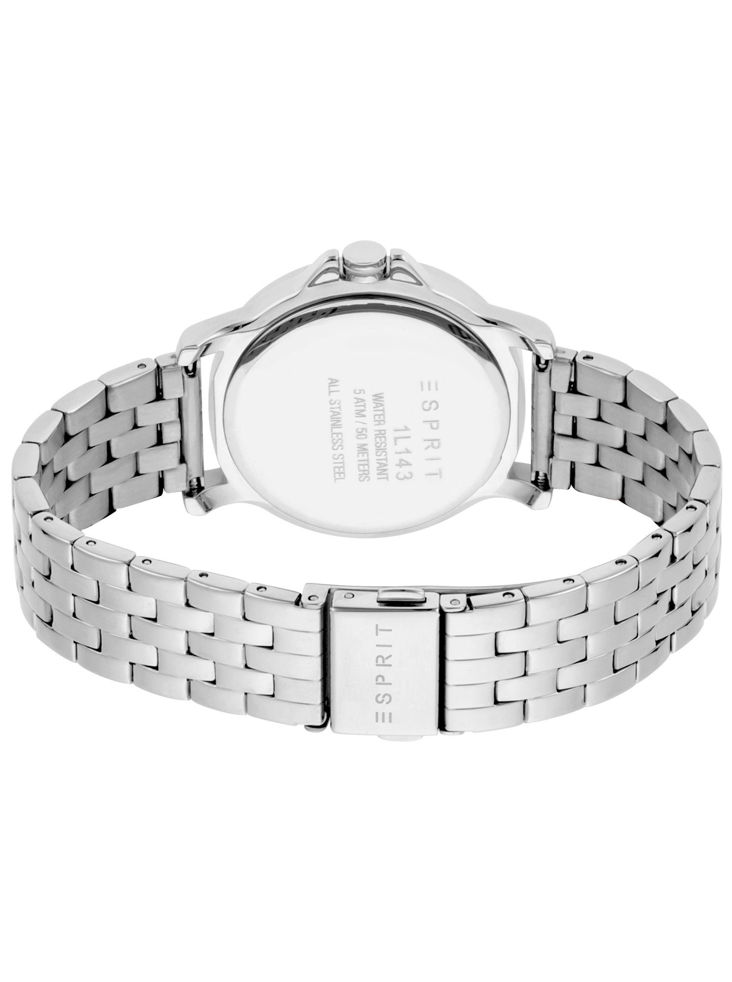Esprit Quarzuhr ES1L143M0055 ES1L143M0055, Esprit ES1L143M0055 Dress Silver MB Uhr Damenuhr Edelstahl silber