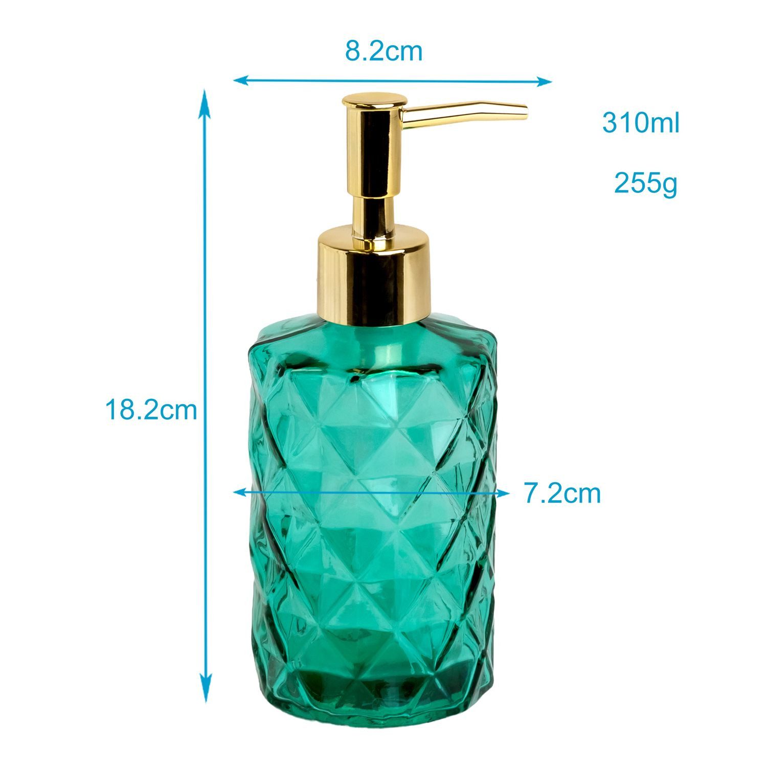 Intirilife Seifenspender, (1-tlg), Handseifenspender aus Glas günstig online kaufen