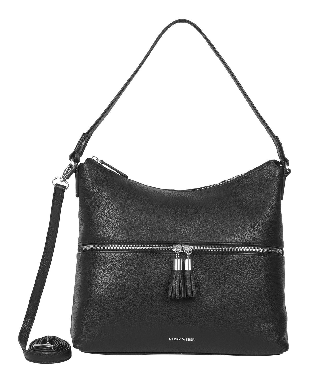 GERRY WEBER Schultertasche Hobo Bag, aus echtem Rindsleder