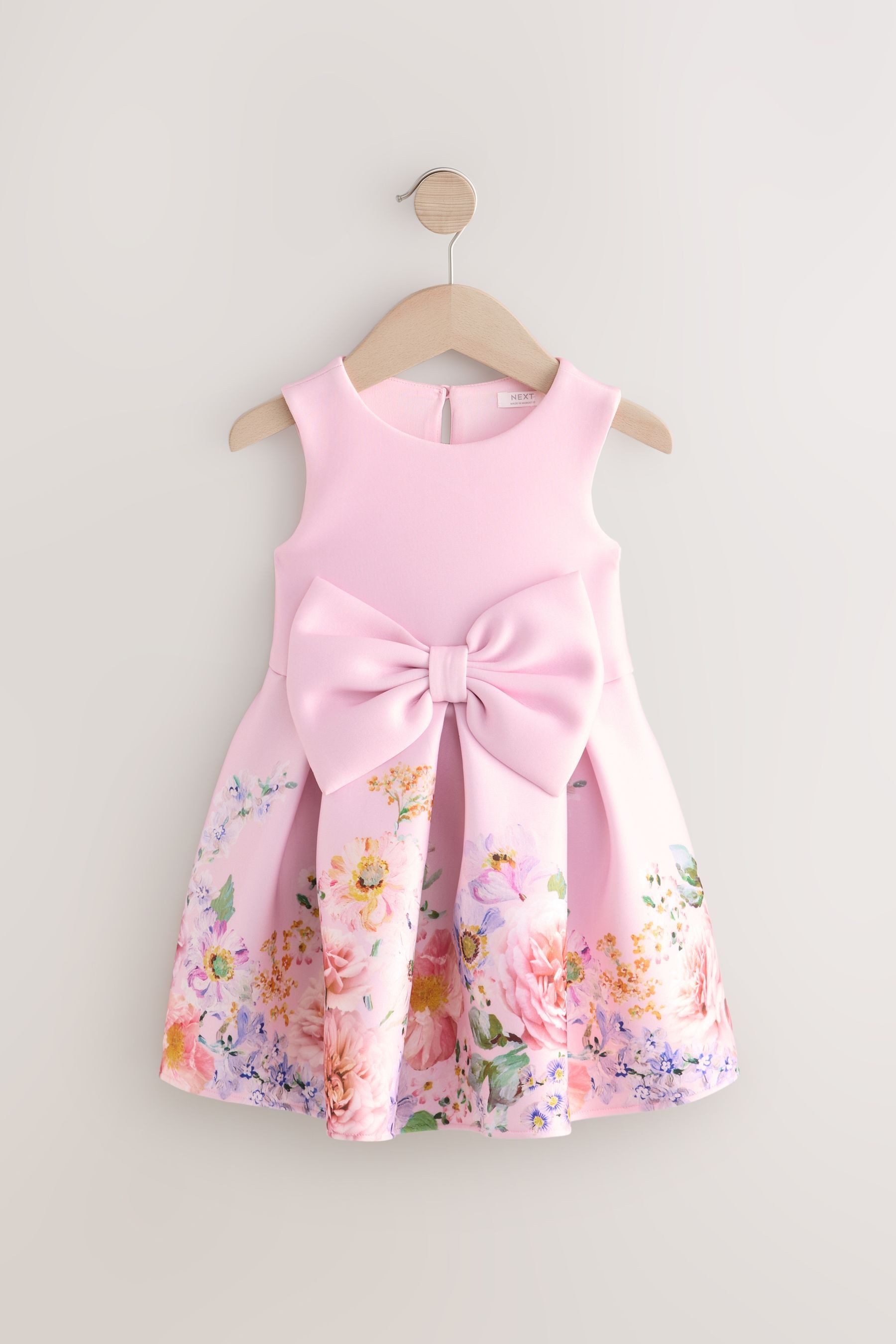 Next Partykleid Ärmelloses Partykleid mit floralem Print (1-tlg)