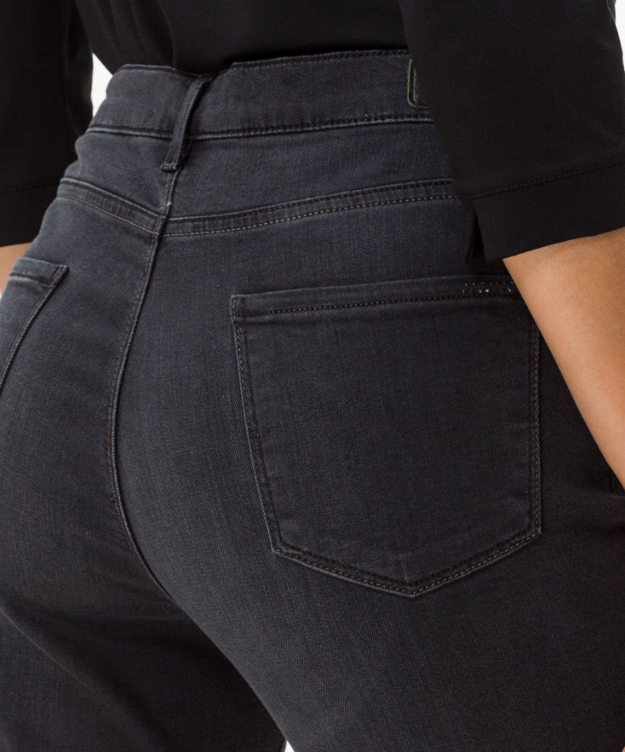 MARY Brax grau Style 5-Pocket-Jeans