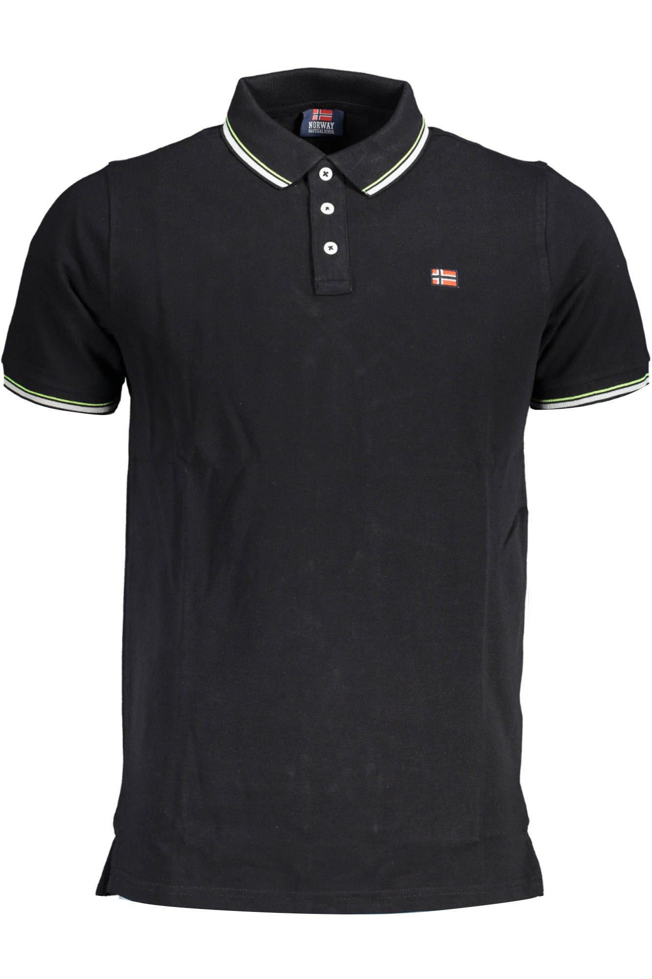 NORWAY 1963 Poloshirt Herren Kurzarm Poloshirt Schwarz mit günstig online kaufen