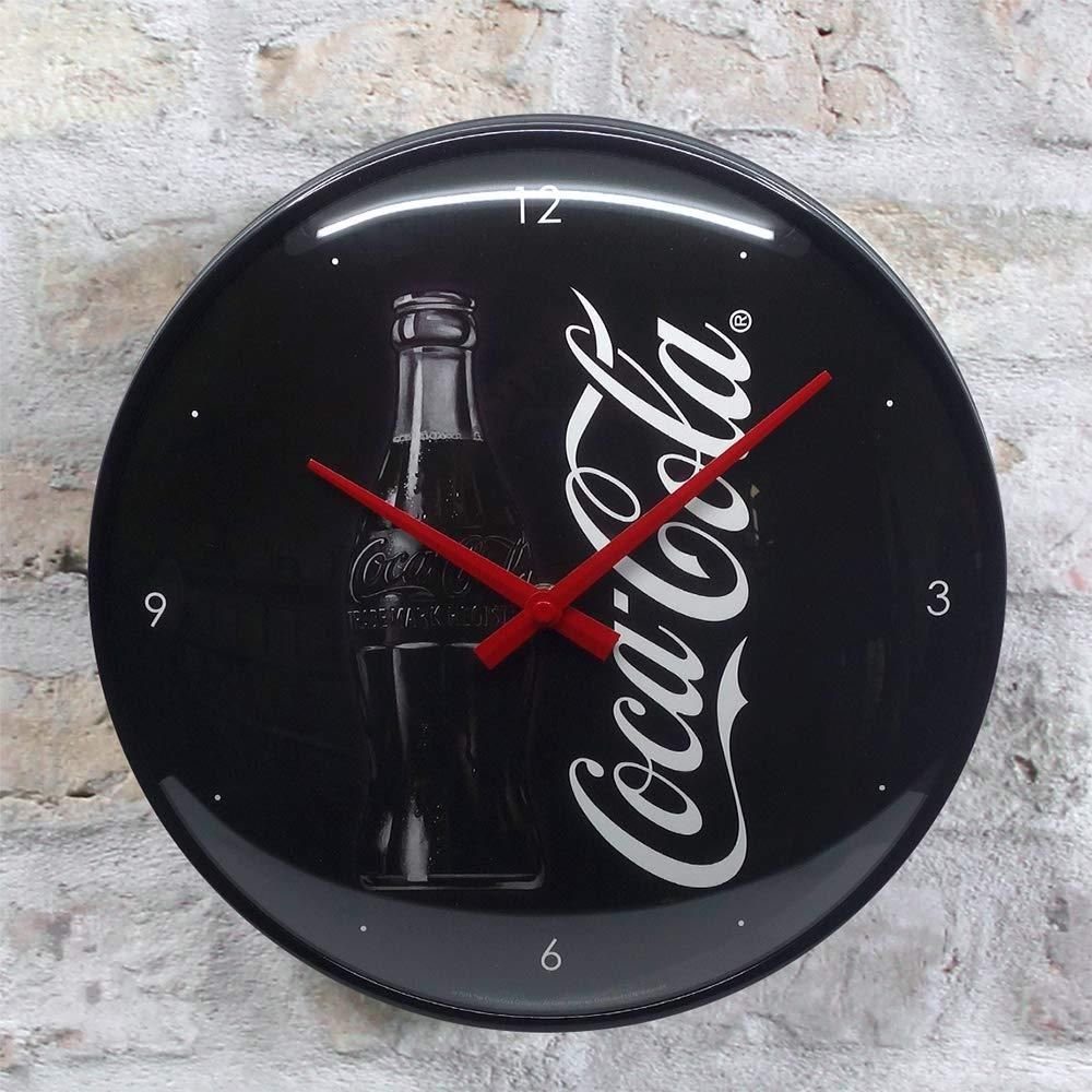 Nostalgic-Art Cola Analog Coca Küchenuhr - Batterie Ø31cm Wanduhr Metall Wanduhr