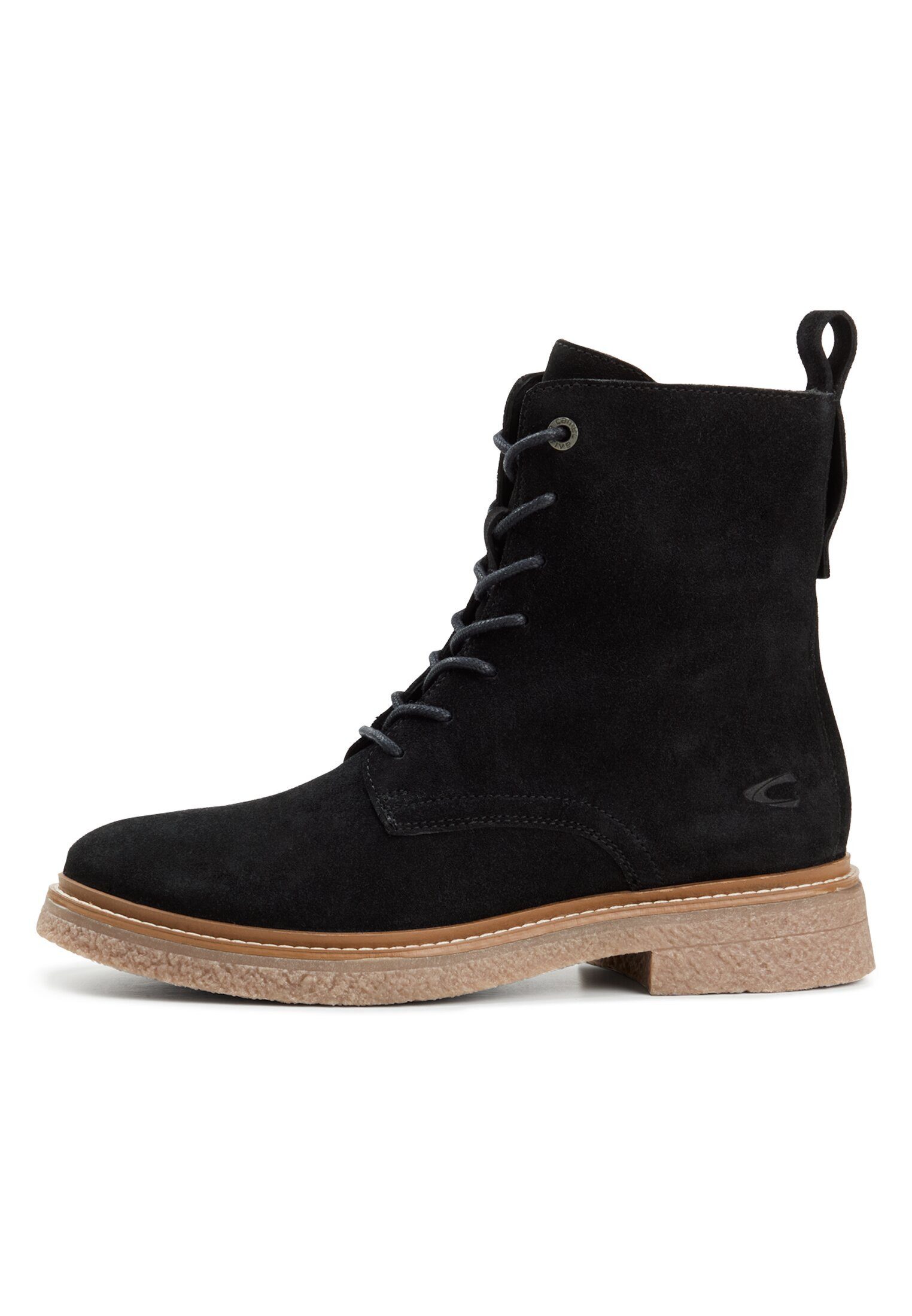 camel active aus echtem Leder Schnürstiefelette günstig online kaufen