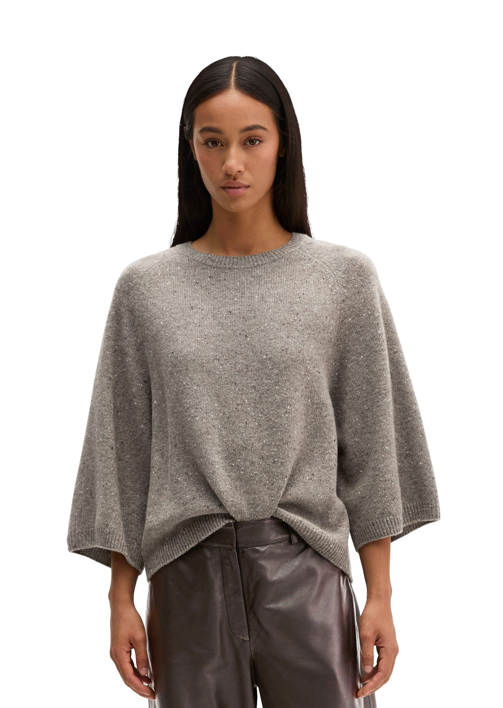 Marc O'Polo Strickpullover aus Schurwolle-Mix