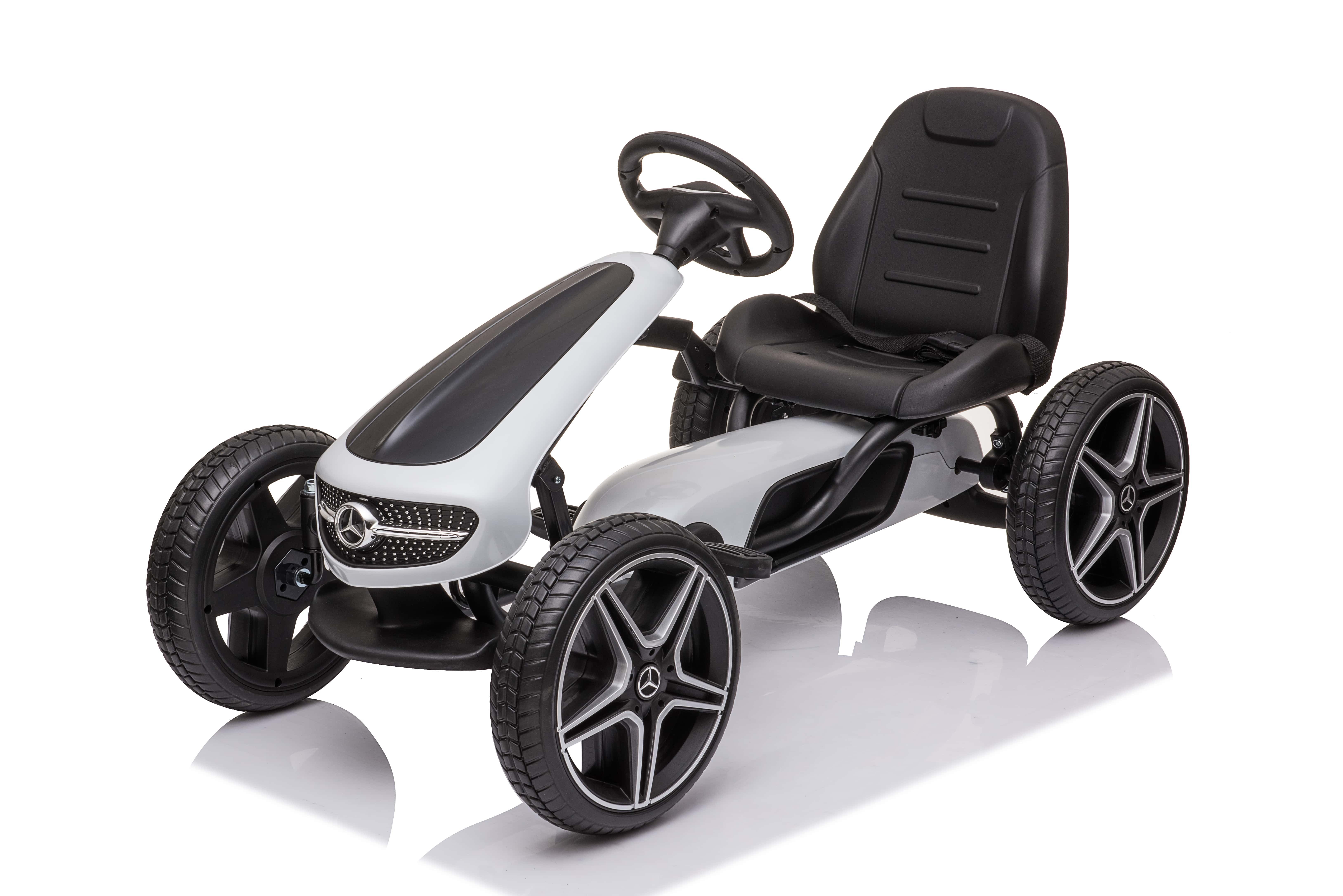 BoGi Tretfahrzeug Fahrerlebnis im Mercedes-Design – Das Gokart für Kinder
