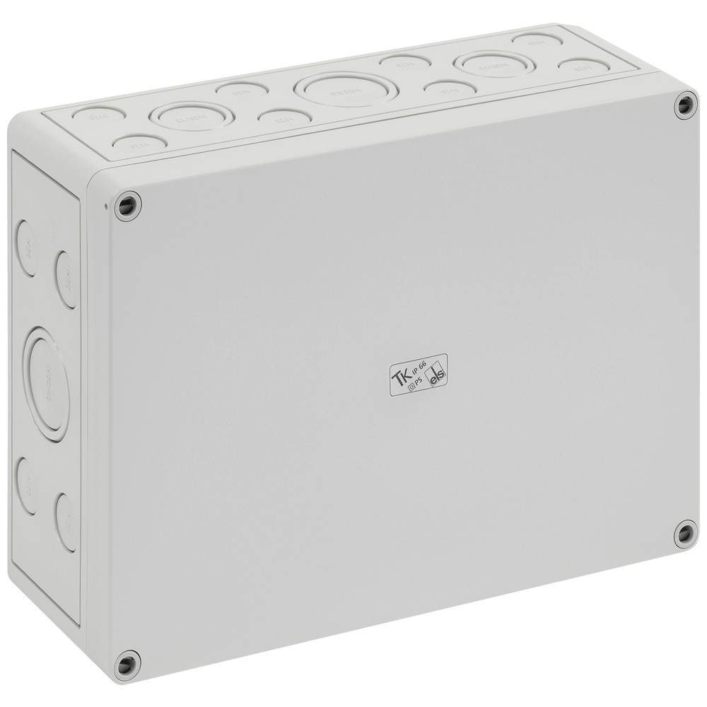 SPELSBERG Montagedose TK Kunststoffgehäuse aus schlagfestem Polystyrol 10540801, (mit Vorprägung)