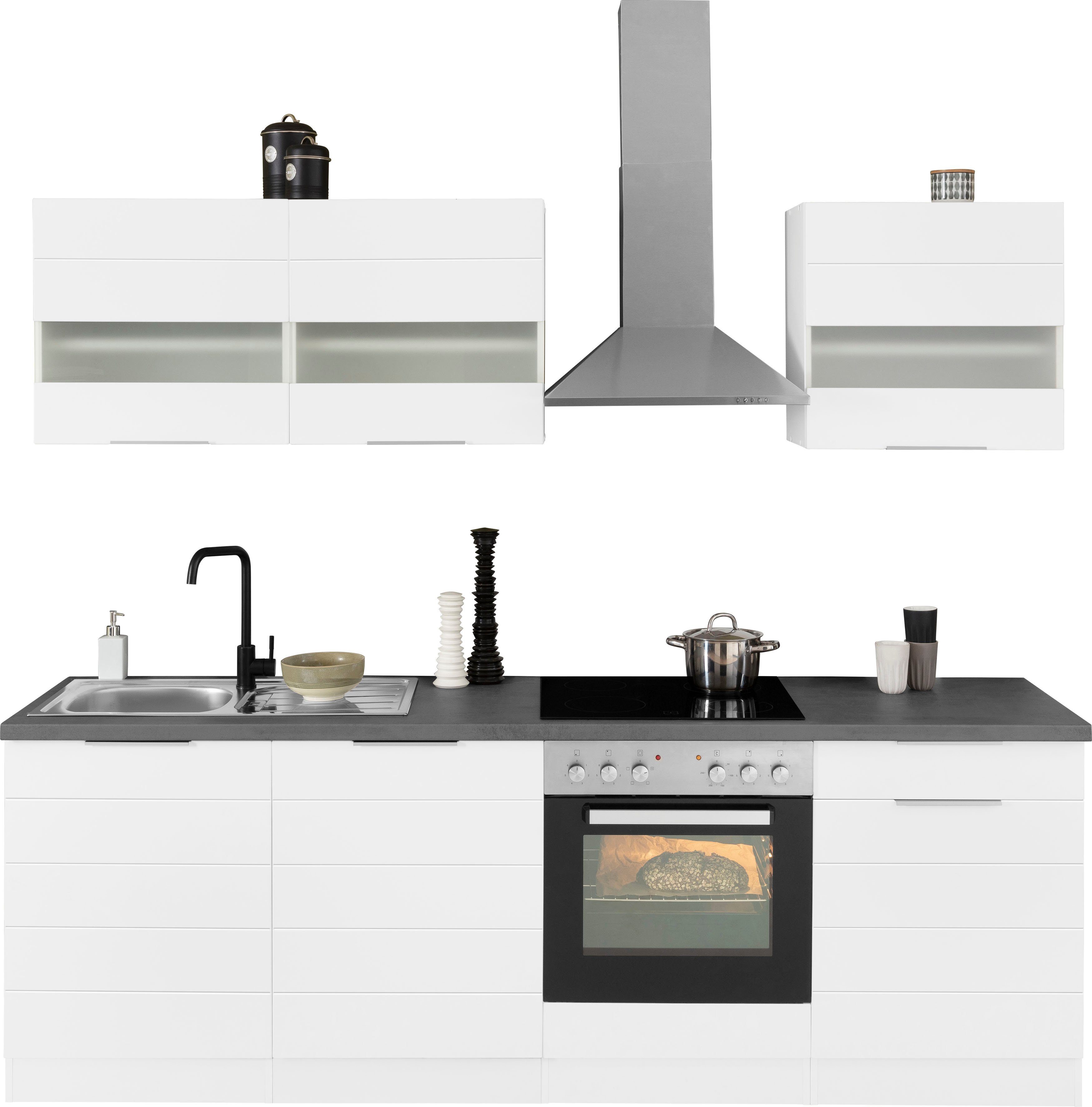 KOCHSTATION Küchenzeile KS-Luhe, 240 cm breit, günstig online kaufen