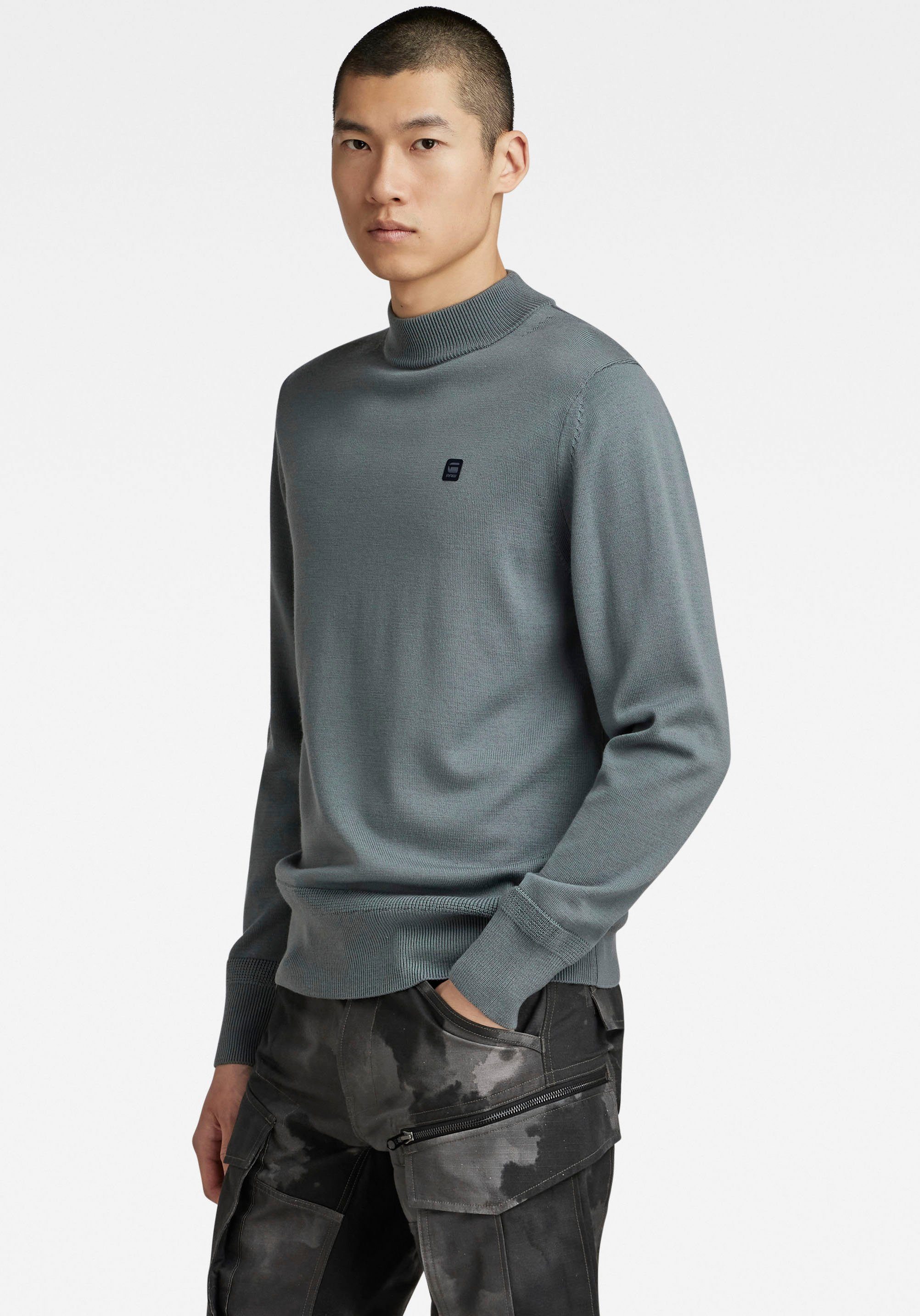 G-Star RAW Stehkragenpullover G-Star Pull Stehkragen