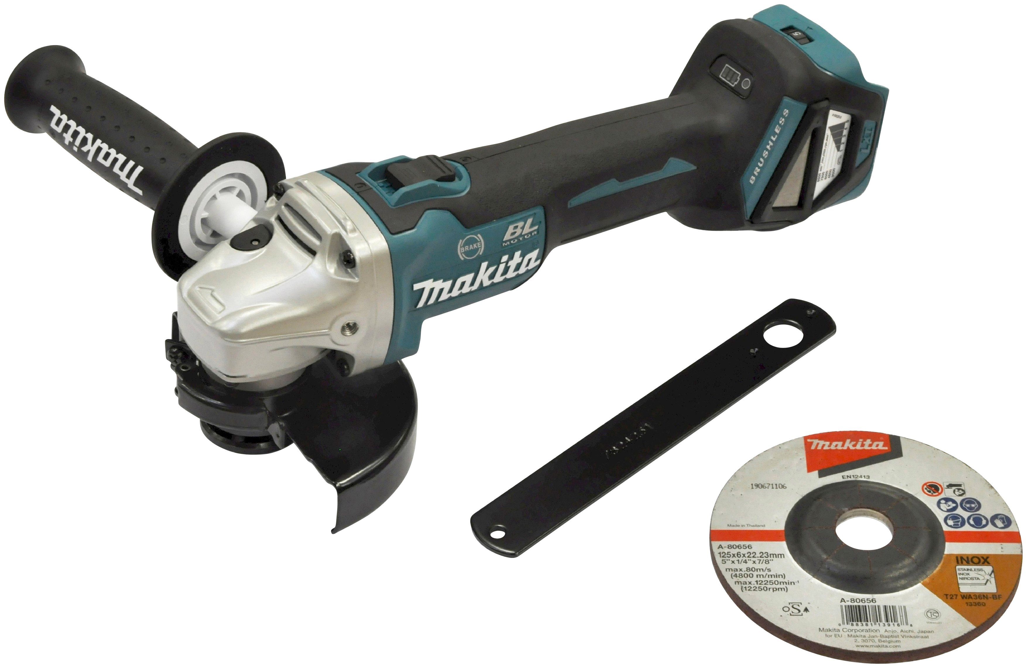 Makita Akku-Winkelschleifer DGA513Z, ohne Akku und Ladegerät günstig online kaufen