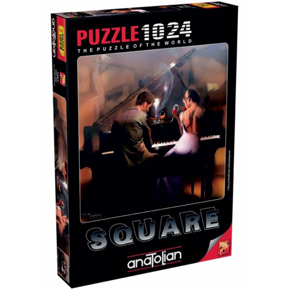 ANATOLIAN Puzzle ANATOLIAN Quadratisches Puzzle Töne der Liebe 1024 Teile, Puzzleteile