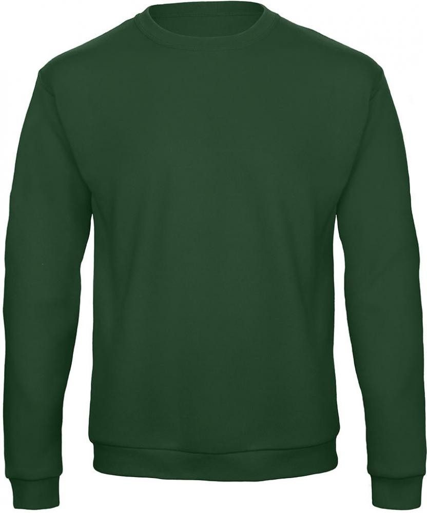 B&C Sweatshirt Herren Rundhals-Sweatshirt / Flauschiges Innenfutter