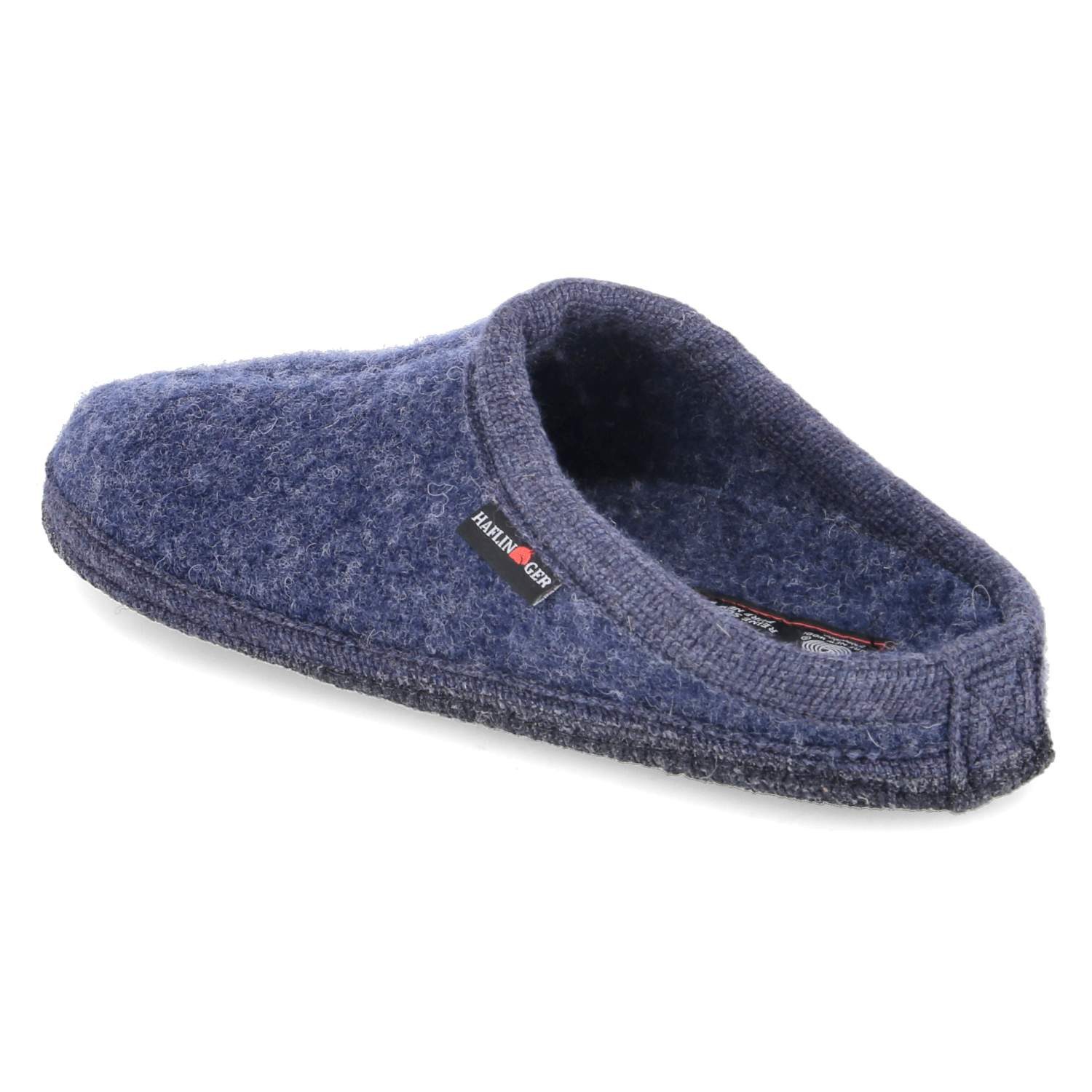 Haflinger Haflinger 611001-72 Herren Textil blau Pantolette