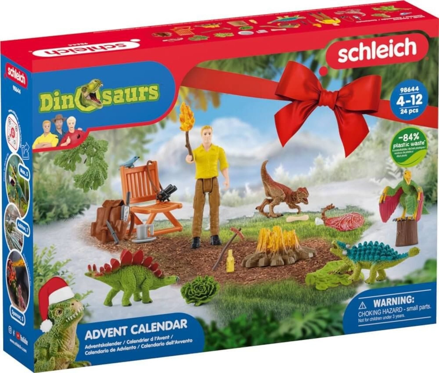 Schleich® Spielzeug-Adventskalender Dinosaurs (1-tlg)