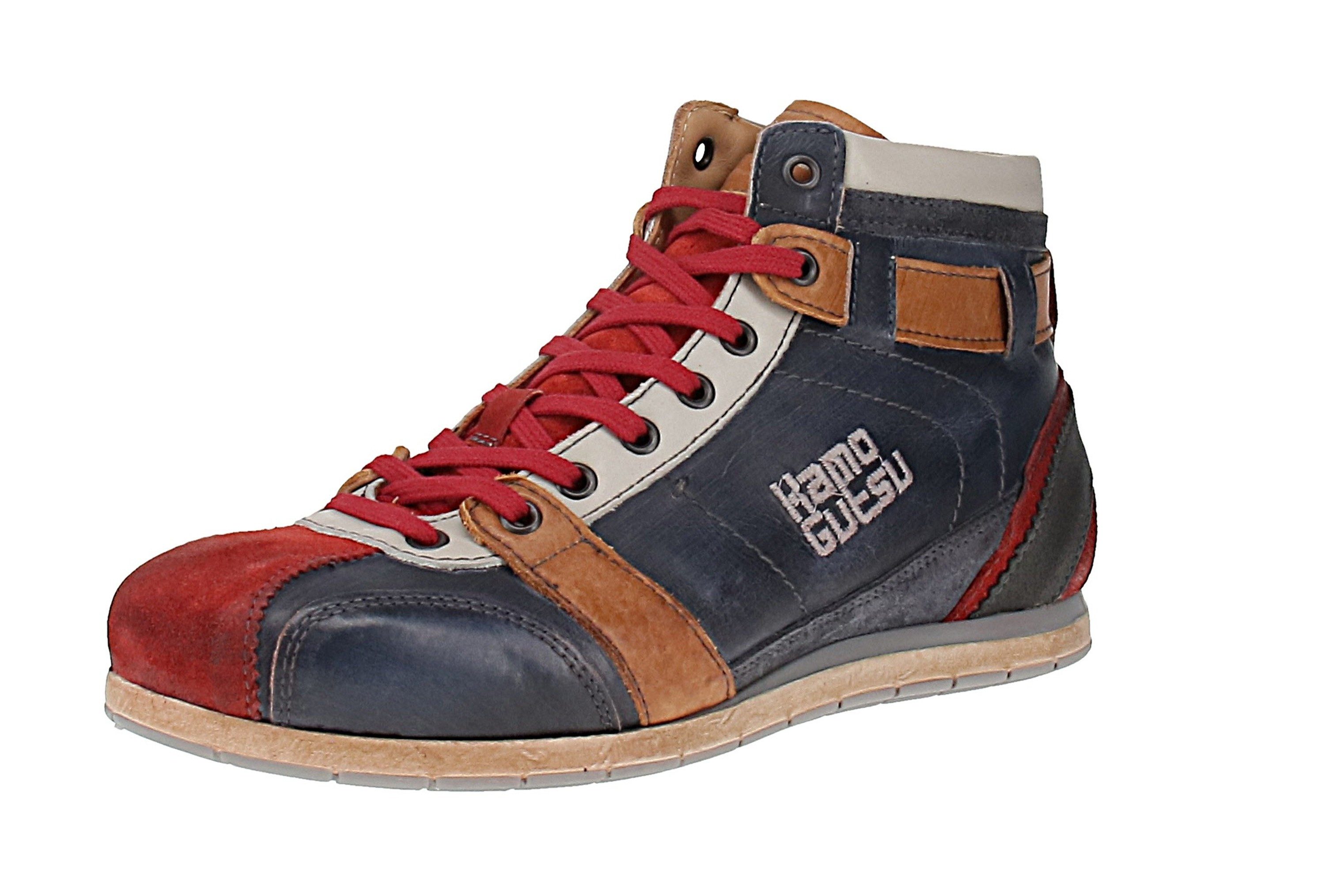 Kamo-Gutsu Kamo Gutsu TIFO-112 - Herren Freizeitschuhe - Sangue-Blu Sneaker