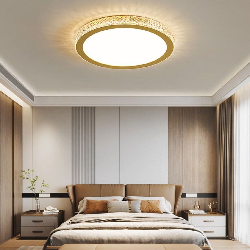 Daskoo Deckenleuchten 38W Rund LED Deckenlampe günstig online kaufen